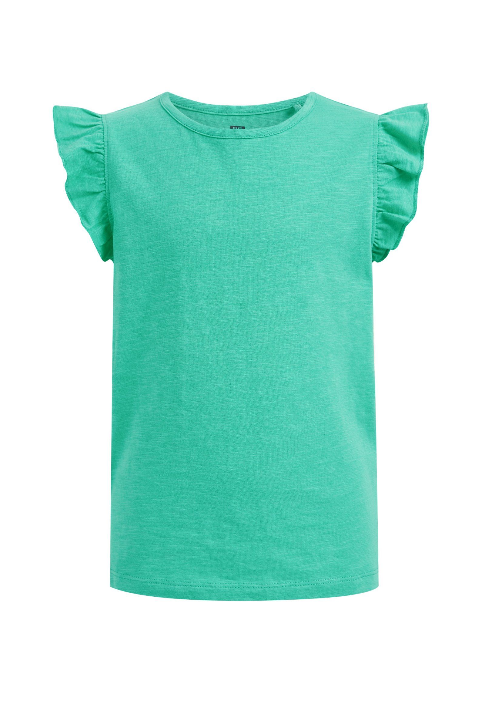 WE Fashion T-Shirt (1-tlg) Mintgrün