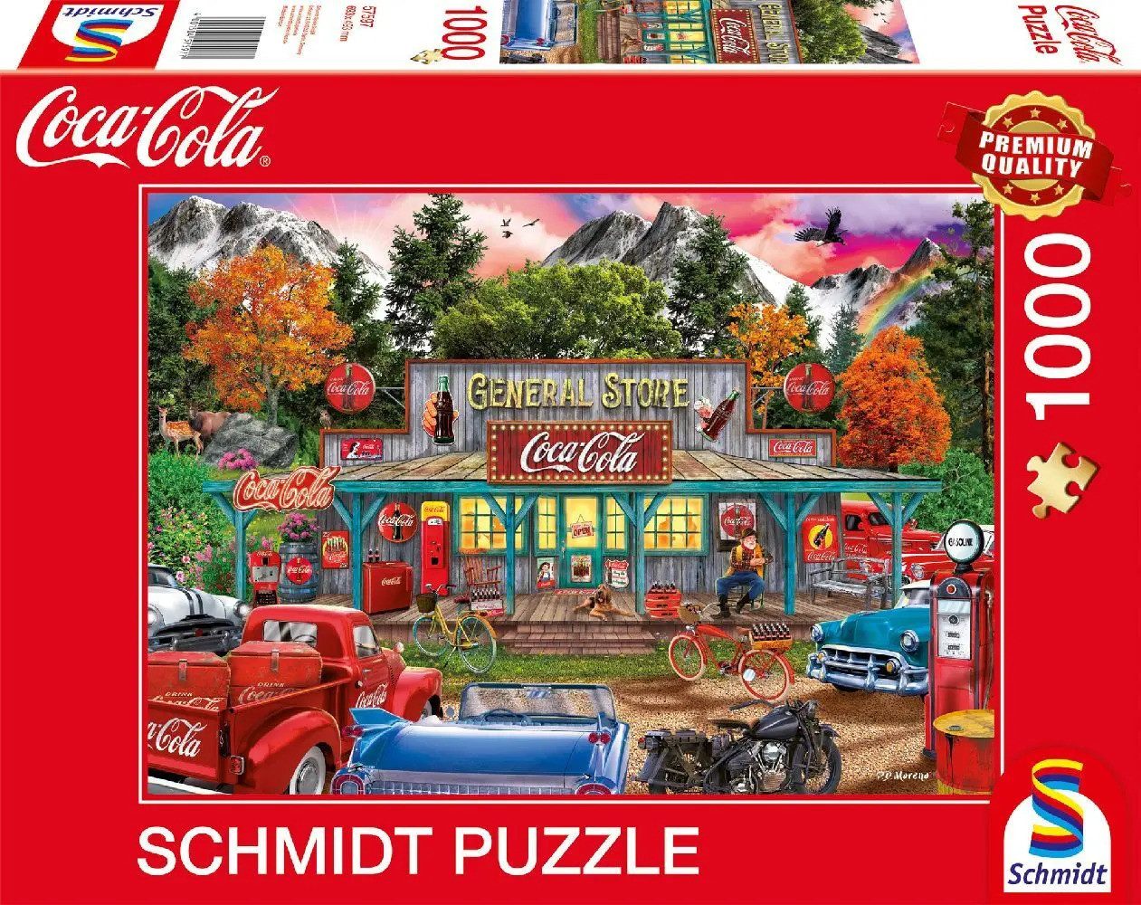 Schmidt Spiele Puzzle Coca Cola - Store, 1000 Puzzleteile günstig online kaufen