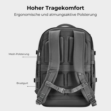 Johnny Urban Cityrucksack Jack Sportrucksack für Herren und Damen (1-tlg), Sportlicher Rucksack, Viele Fächer, Outdoor, Wasserabweisend