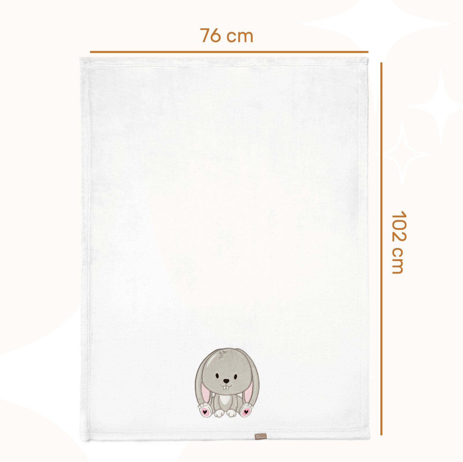 Wohndecke Warme Kuscheldecke Babydecke Blanket Baby Geschenk BE20-168, Be M günstig online kaufen