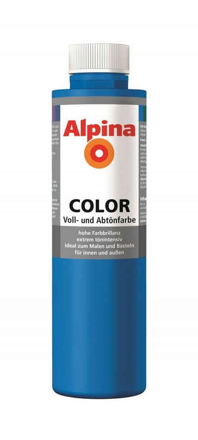 Alpina Vollton- und Abtönfarbe Alpina Royal Blue 750 ml royal blue seidenmatt