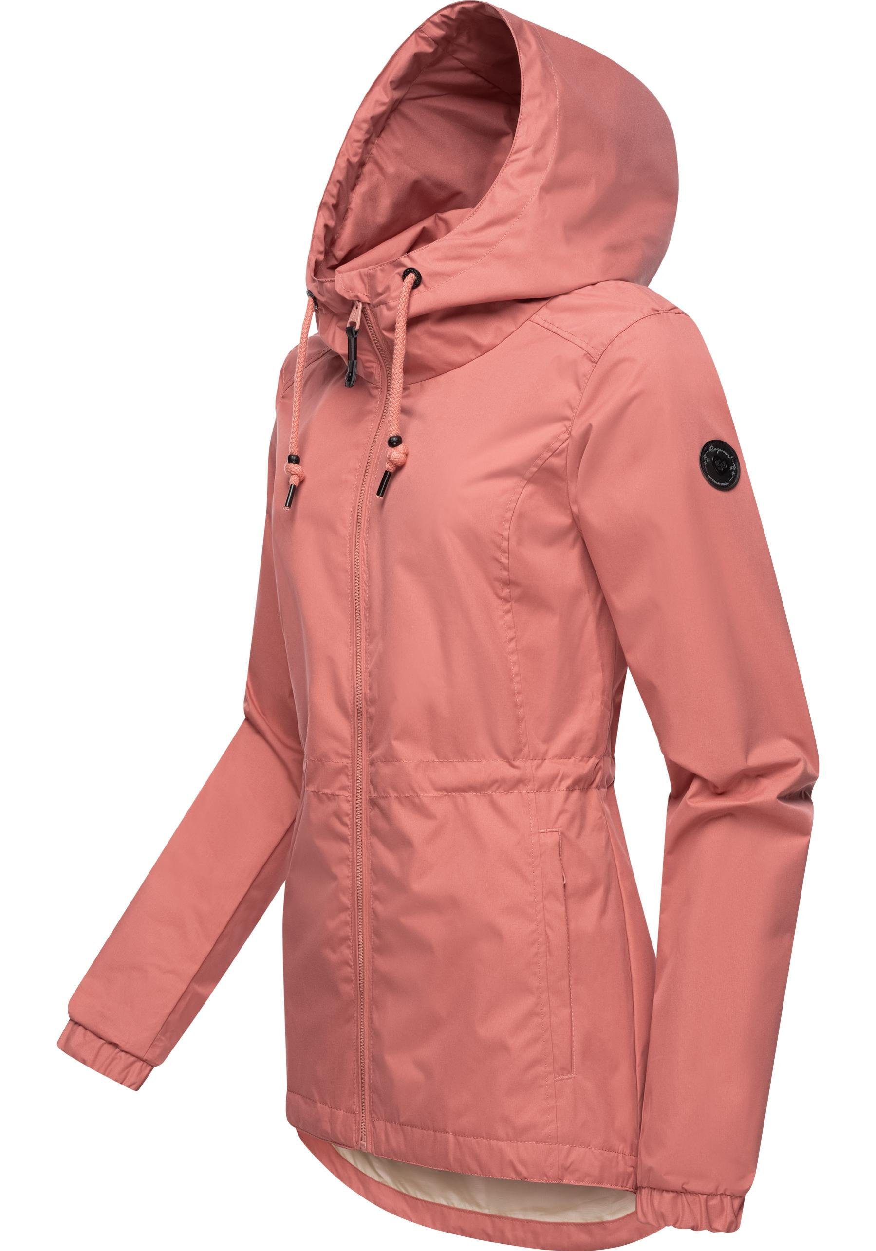 Ragwear Outdoorjacke Danka Wasserdichte Übergangsjacke mit großer Kapuze – Bild 2 von 5