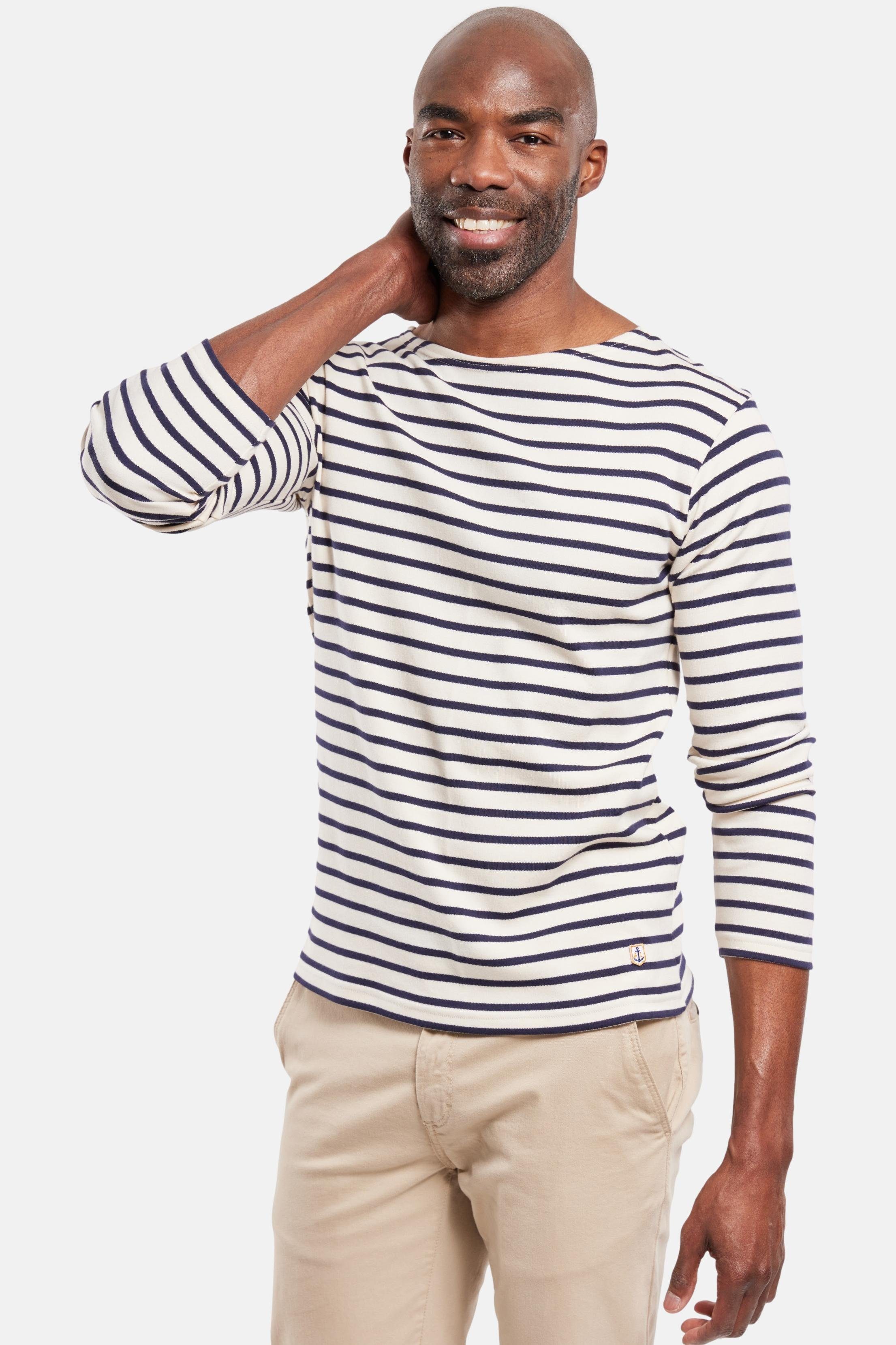 Armor Lux Langarmshirt Armor Lux Herren Streifenshirt Houat günstig online kaufen