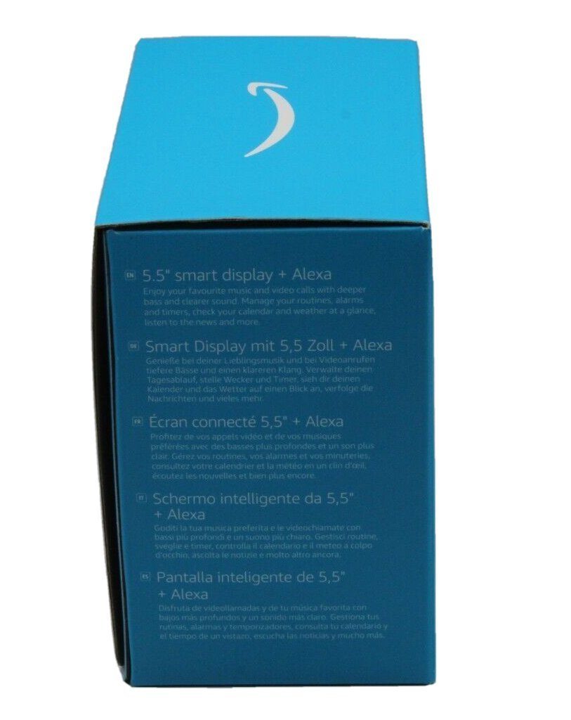 Amazon Echo Show 5 3. Generation 2023 Smart Speaker (WLAN (WiFi), Bluetooth, Bluetooth, mit Sprachsteuerung, Mikrofon- /Kamera-aus-Taste)