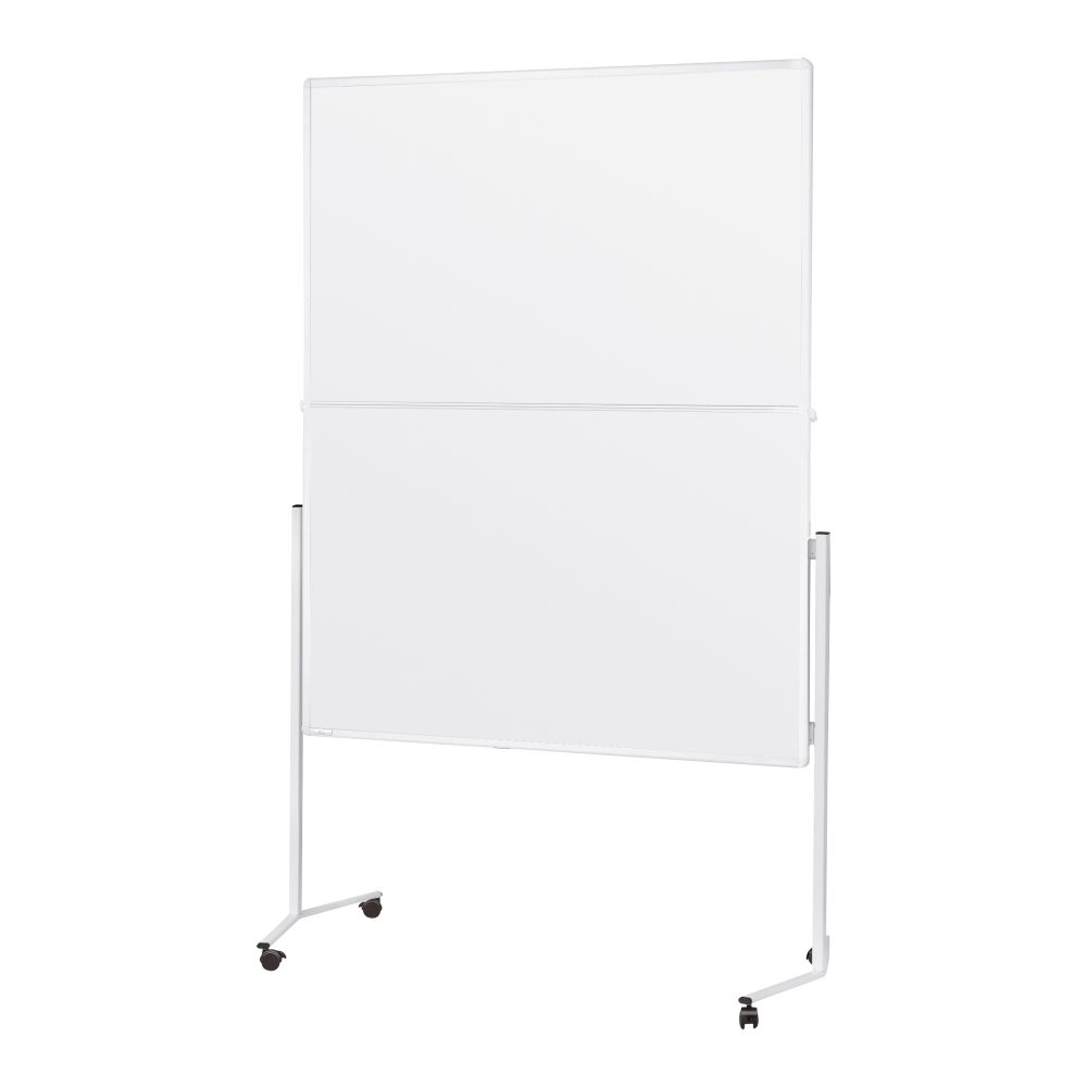 Anzeigetafel Moderation/Präsentationstafel klappbar - 120x150 Rollen Karton pinnbar