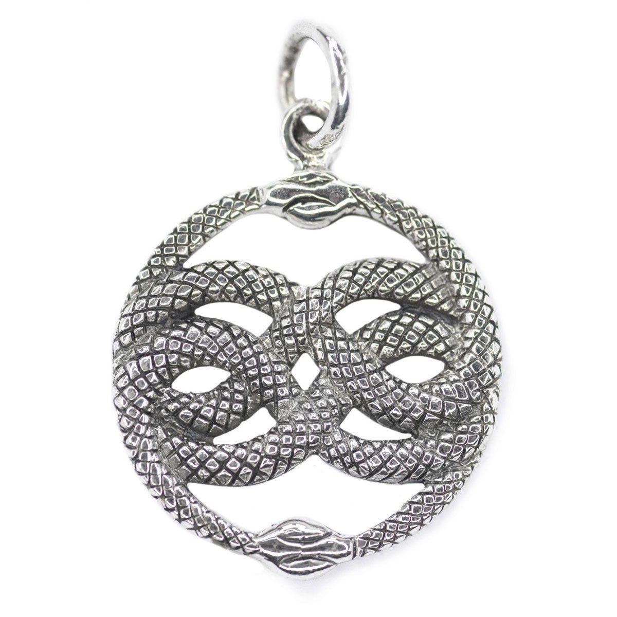 Kettenanhänger Aurin Schlangen Auryn Anhänger 925er Silber 21mm Durchmesser