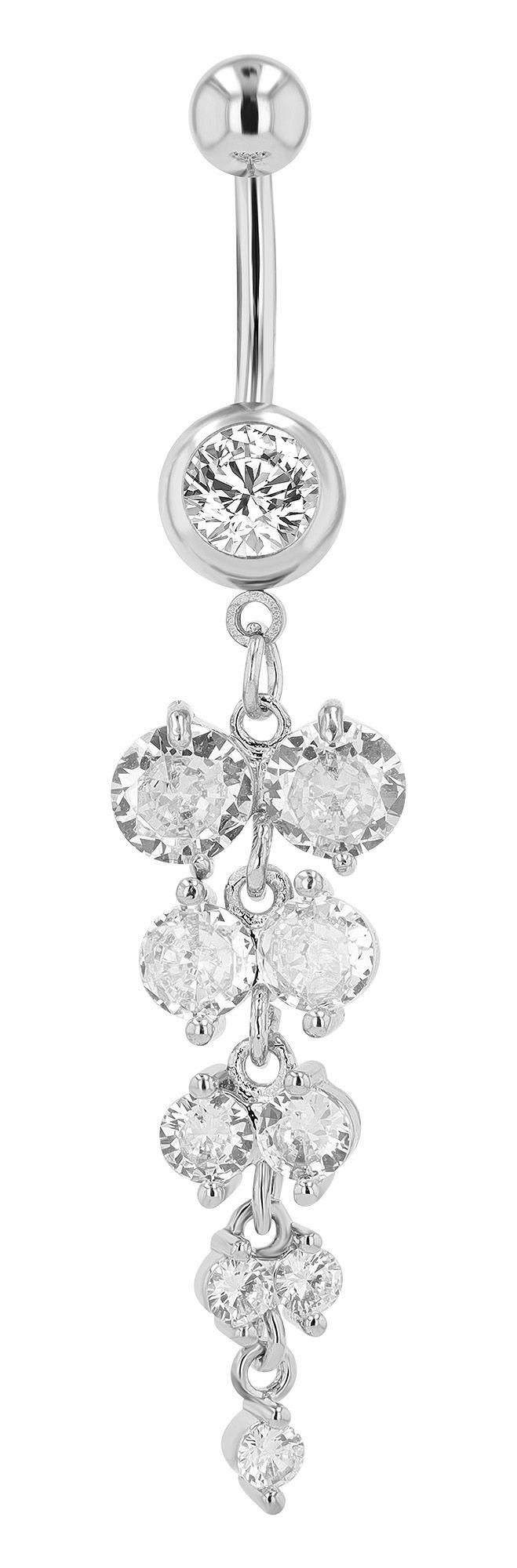 AKZENT Bauchnabelpiercing Uri Edelstahl silber günstig online kaufen