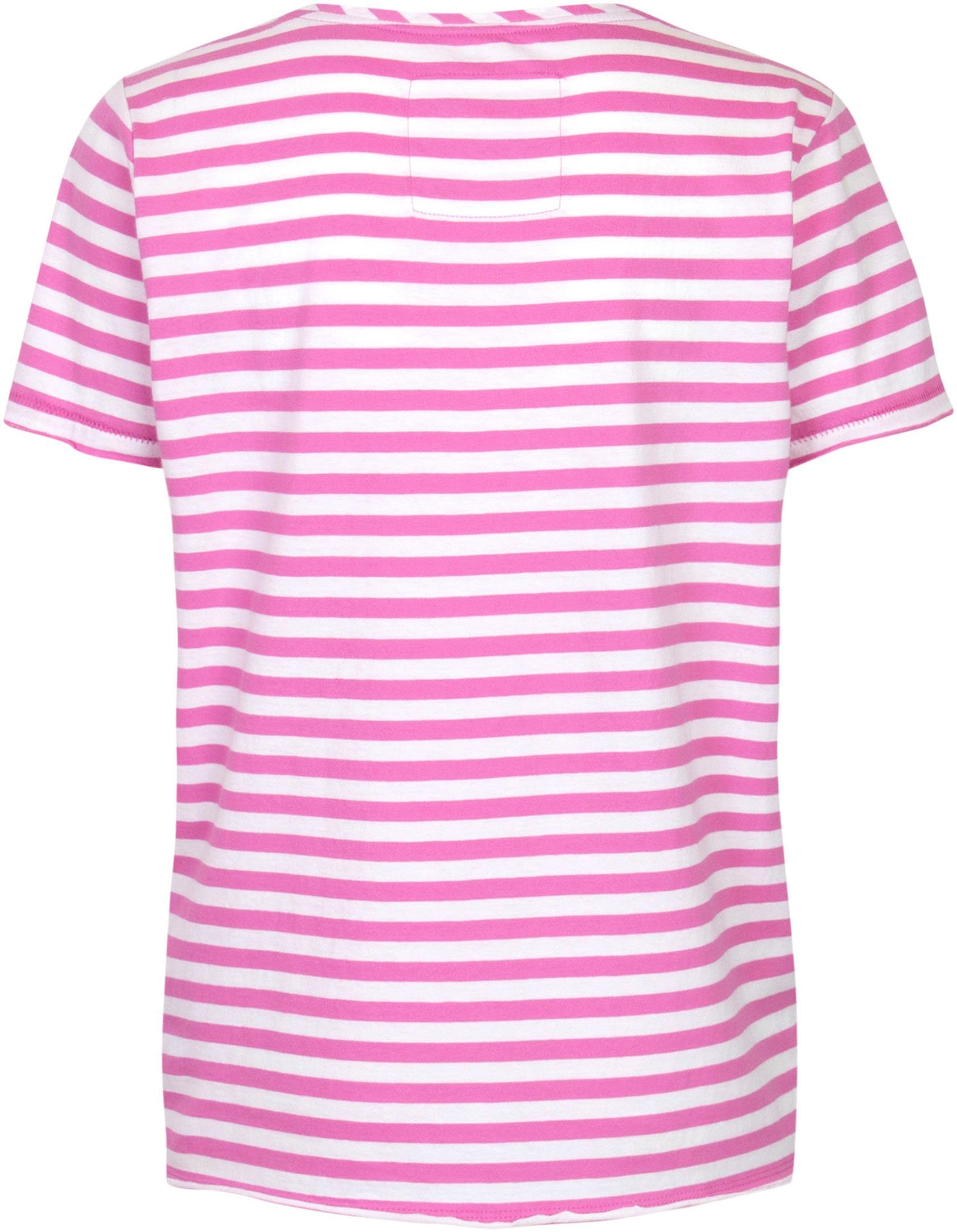 Lieblingsstück Print-Shirt MaliaL mit Streifen Rosa