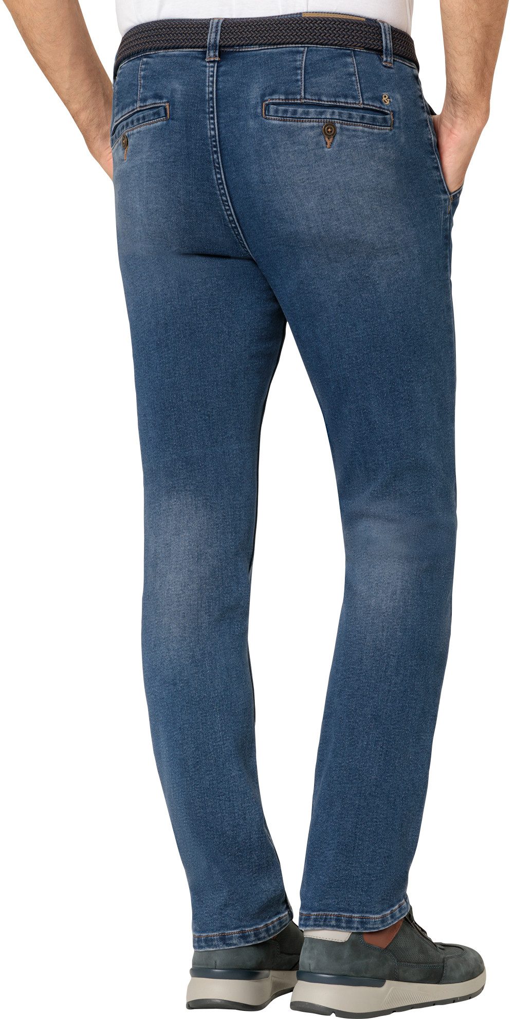 HENSON&HENSON Chinohose Dehnbarer Komfortbund günstig online kaufen