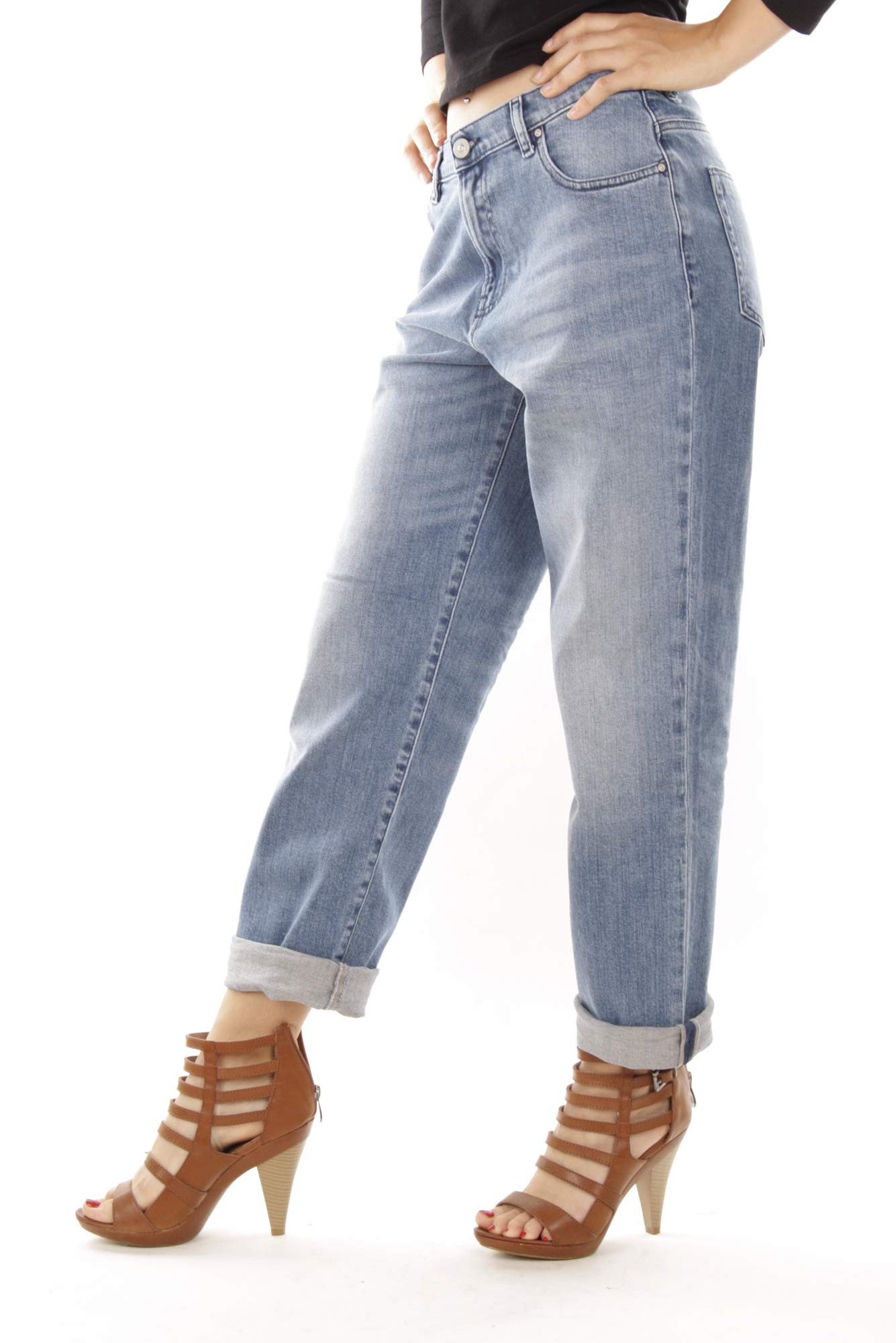 Diesel Straight-Jeans Diesel Niclah R0258 Damen Jeans Regular Straight