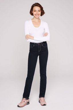 SOCCX Regular-fit-Jeans mit Stretch-Anteil