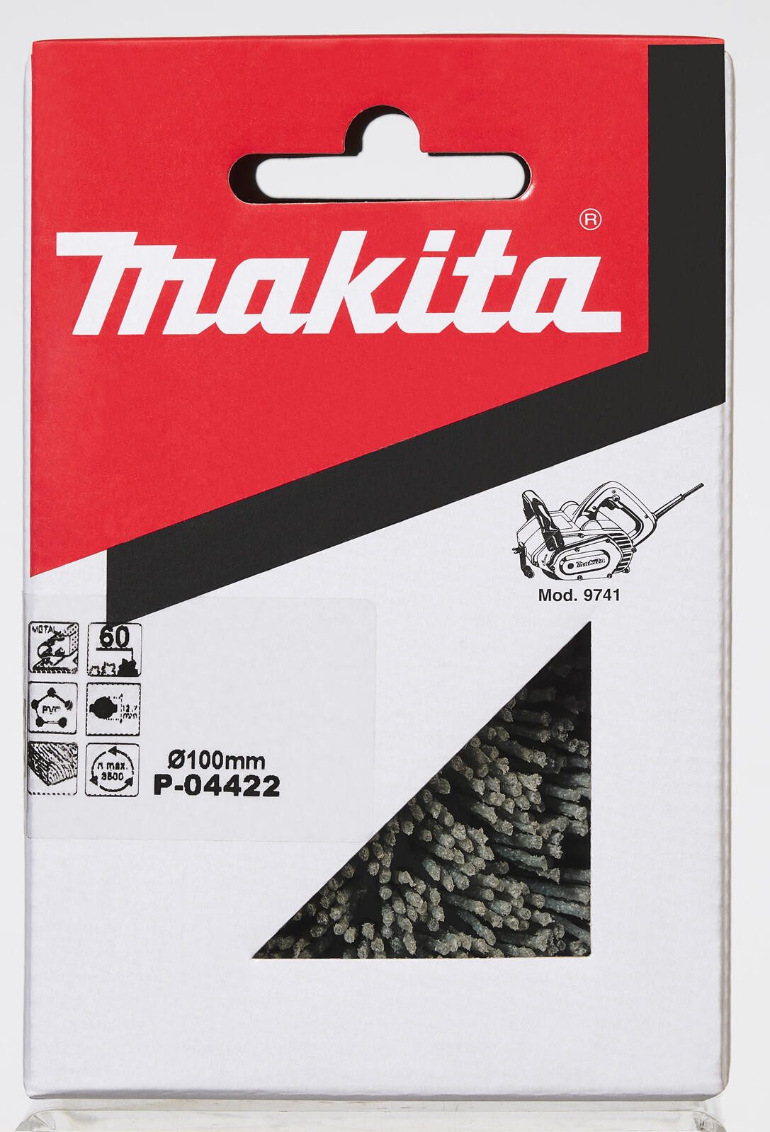 Makita Schleifpapier makita Schleifnylon-Bürste K60