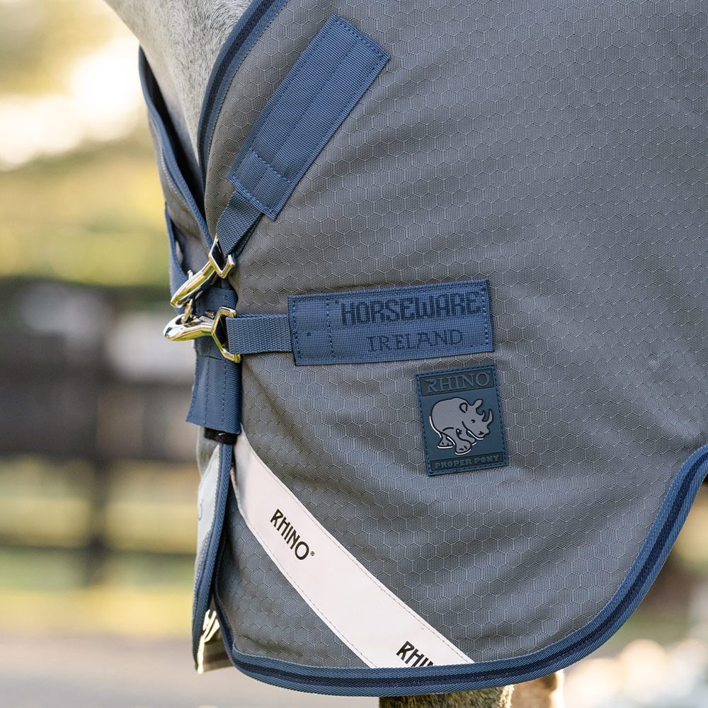 Horseware Pferde-Thermodecke Horseware Rhino HexStop Plus Pony Turnout 100g