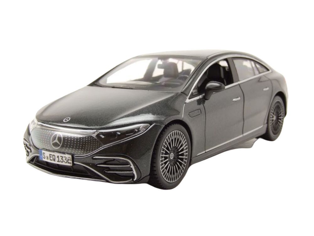 Maisto® Modellauto Mercedes EQ EQS Sedan 2022 grau metallic, Maßstab 1:24