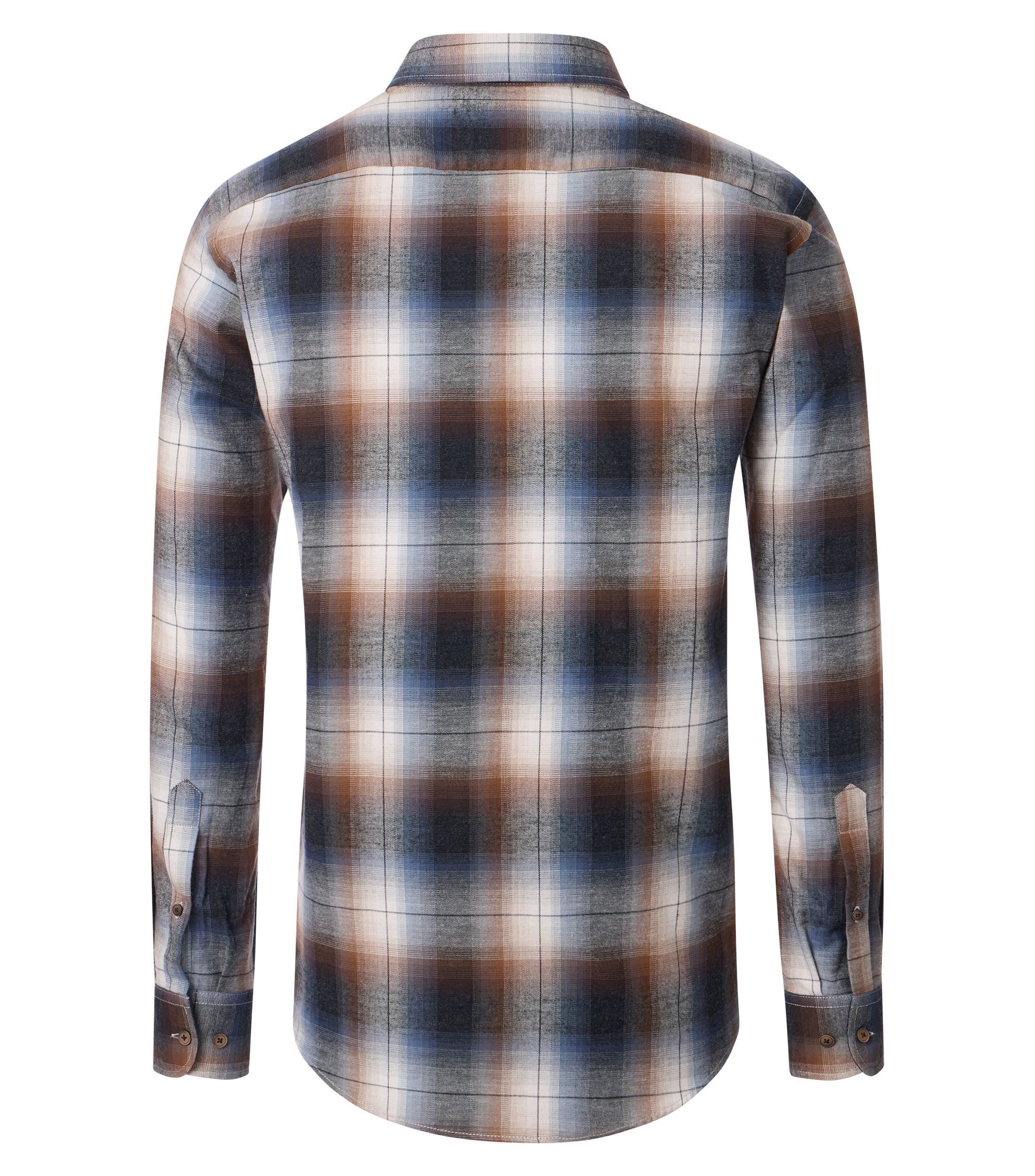 CASAMODA Flanellhemd CASAMODA Flanellhemd Langarm kariert – Bild 2 von 4