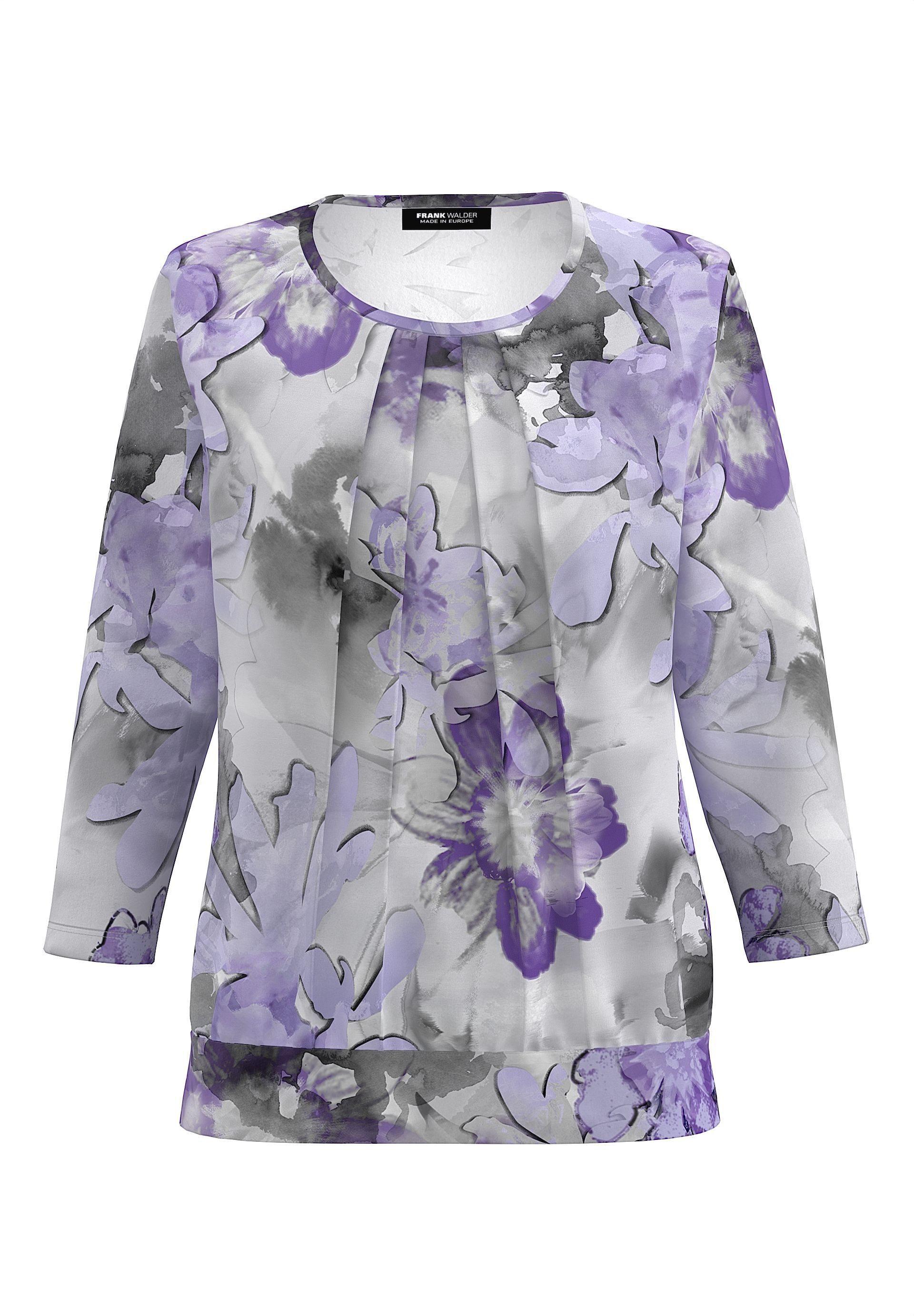FRANK WALDER Blusenshirt mit Raffung