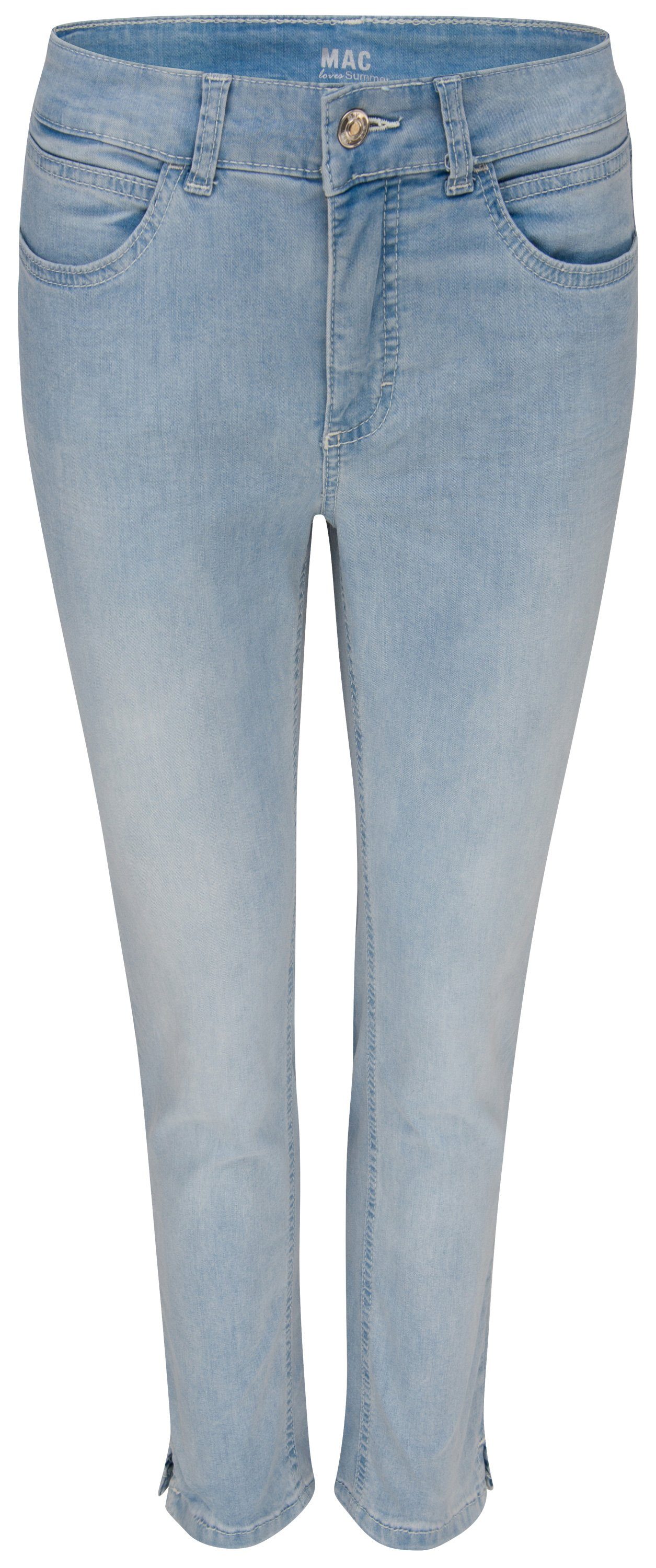 MAC Stretch-Jeans MAC ANGELA 7/8 5260-90-0394 bleached D130 light batic blue SUMMER