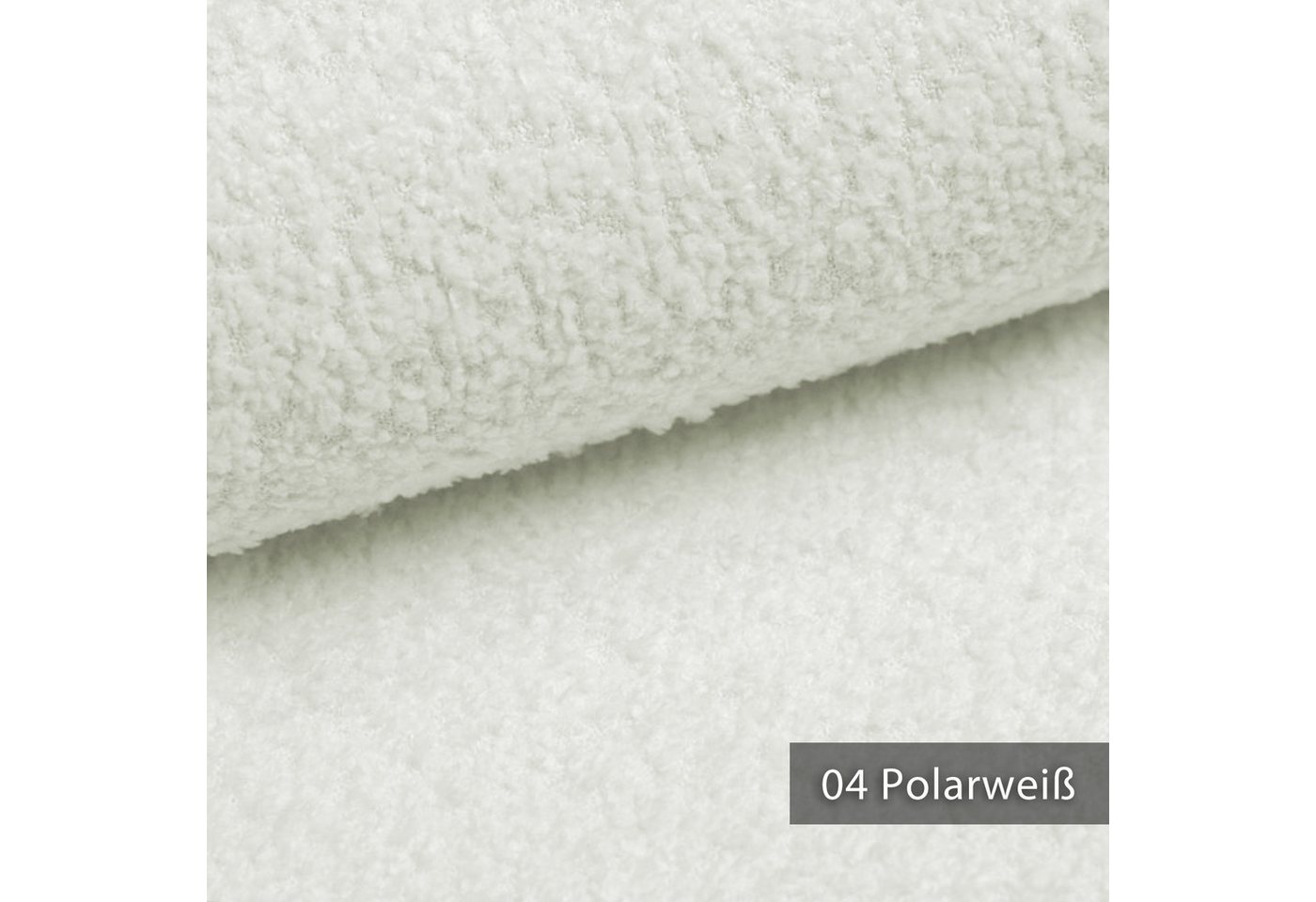 Thumbnail - novely® Stoff ABEL - Recycelter Bouclé-Polsterstoff - Schwer Entzündbarer Möbelstoff, 90% Recyceltes Polyester, Schwer E...