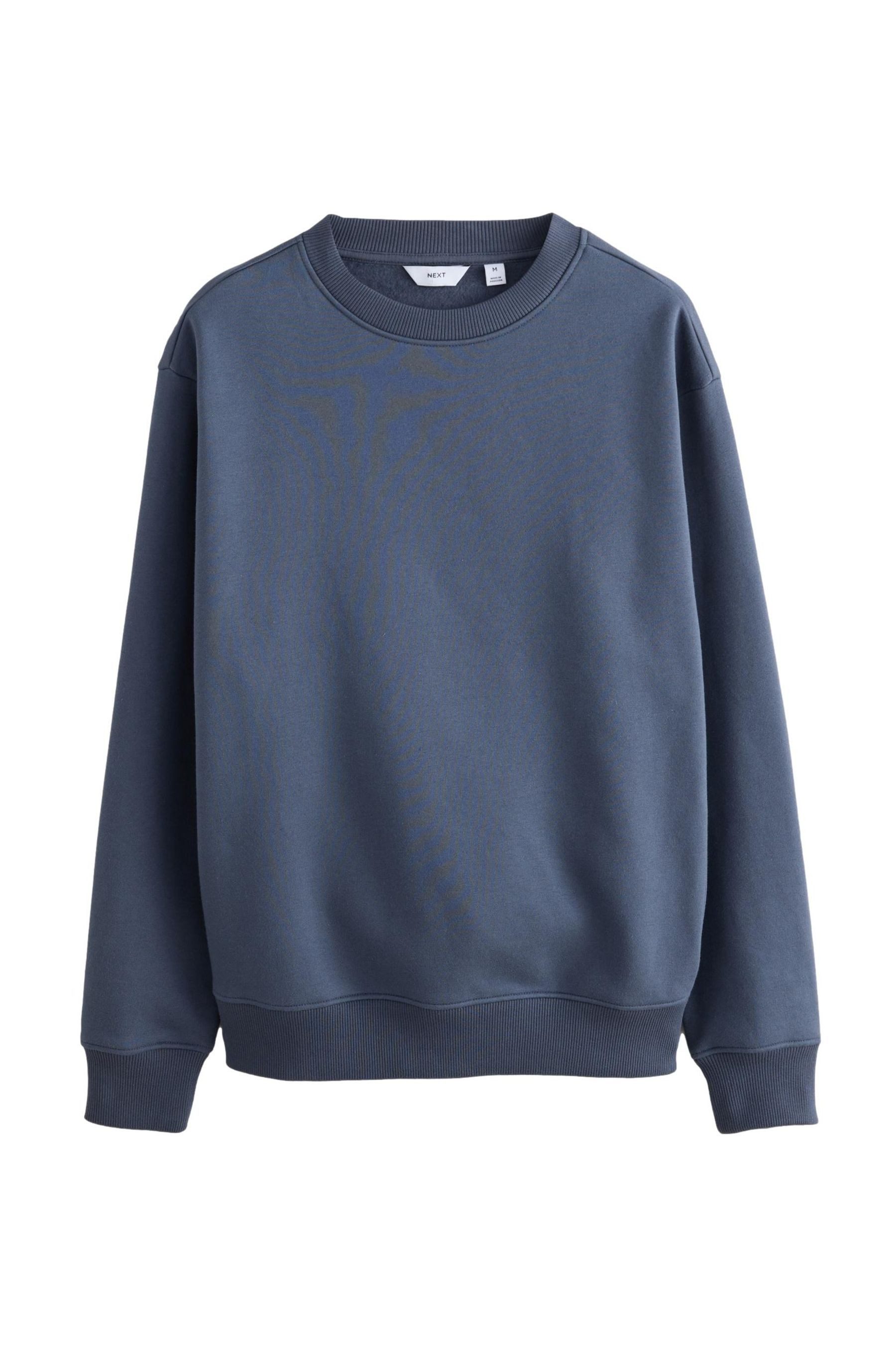 Next Sweater Schweres Regular Fit Rundhalssweatshirt (1-tlg) günstig online kaufen