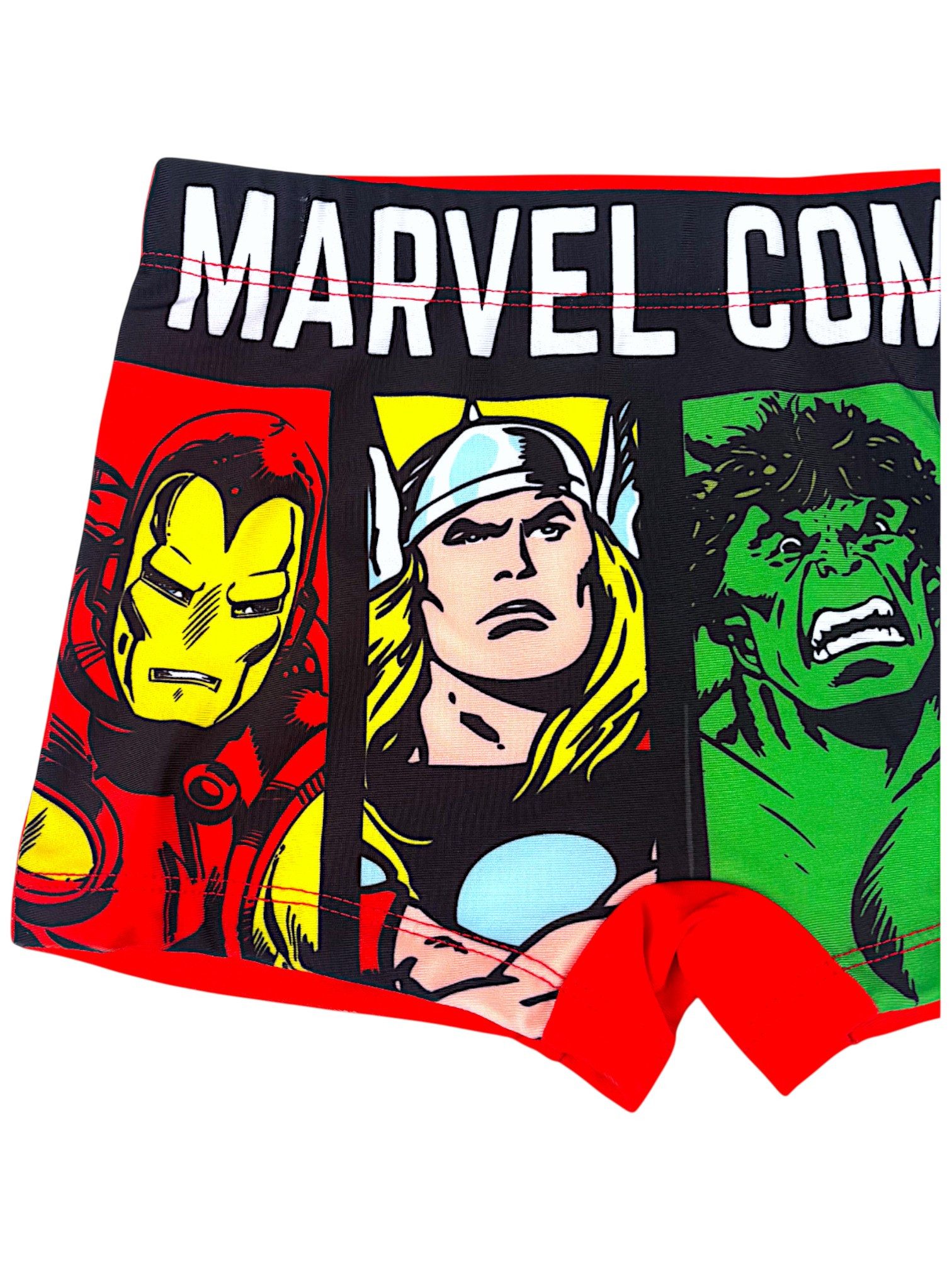The AVENGERS Badehose Marvel Comics Schwimmhose - Jungen Bademode Gr. 104 - 134 cm