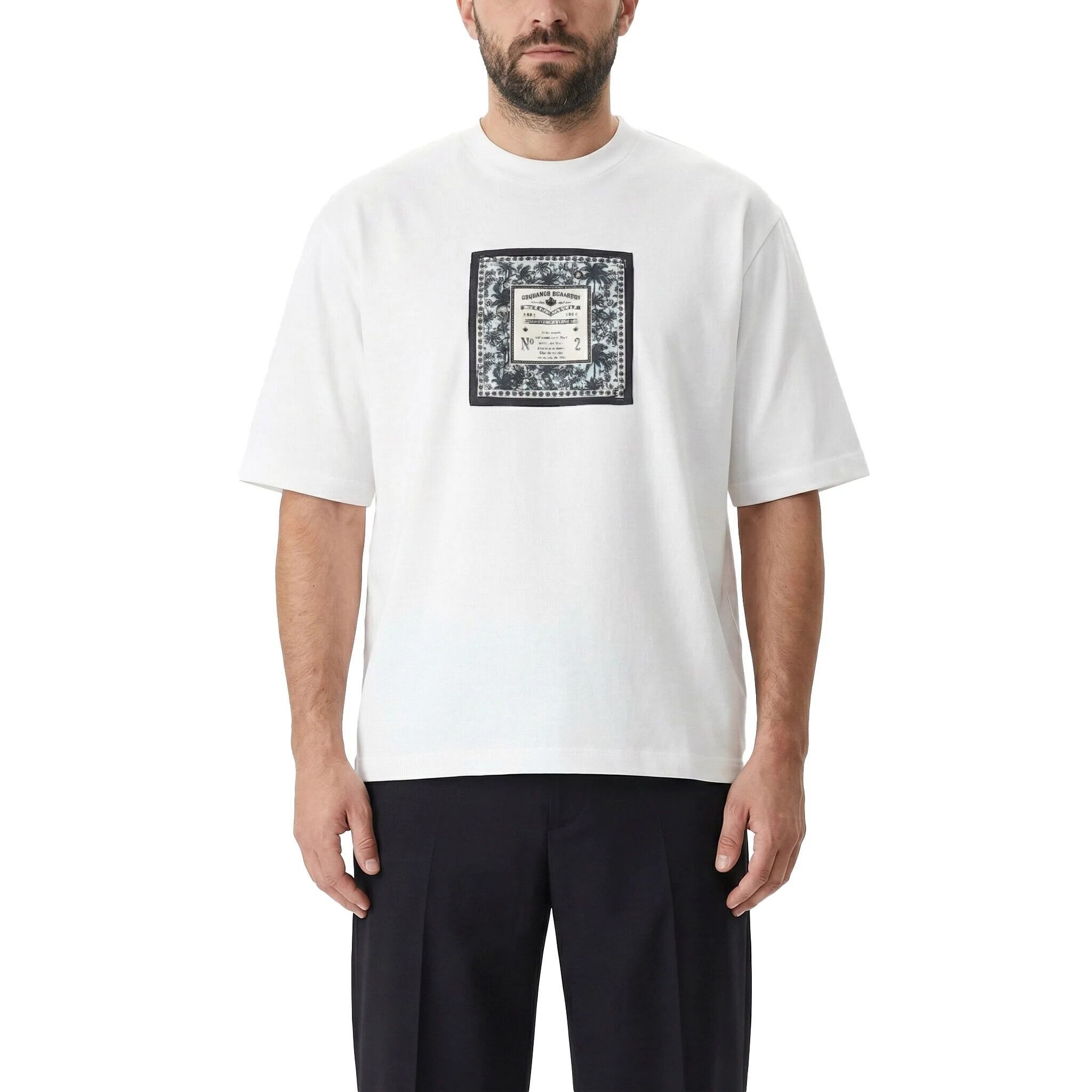 Dsquared2 Kurzarmshirt Monkey Business