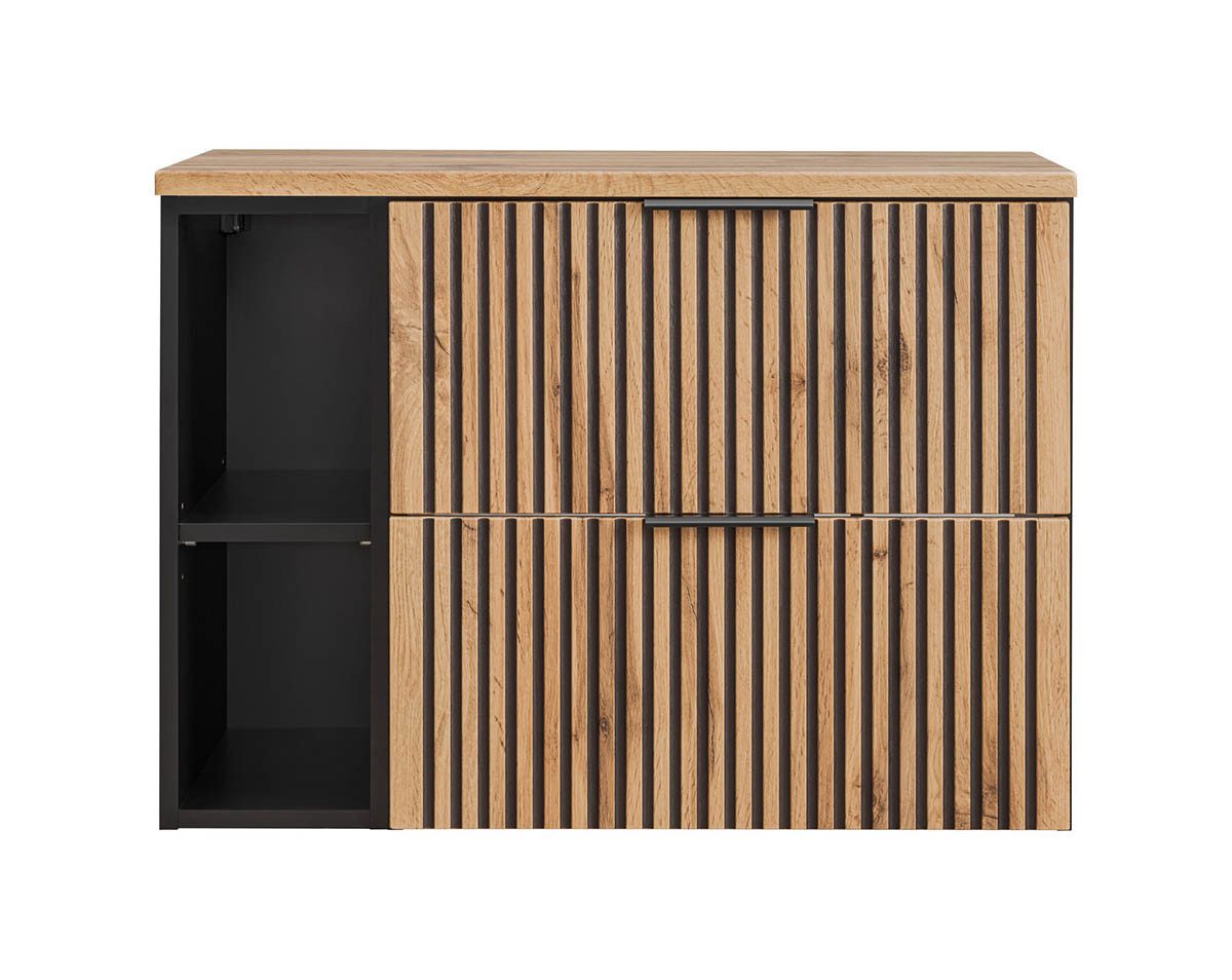 einfachgutemoebel Waschtisch-Set Bad Waschplatz Tribune 80cm, günstig online kaufen