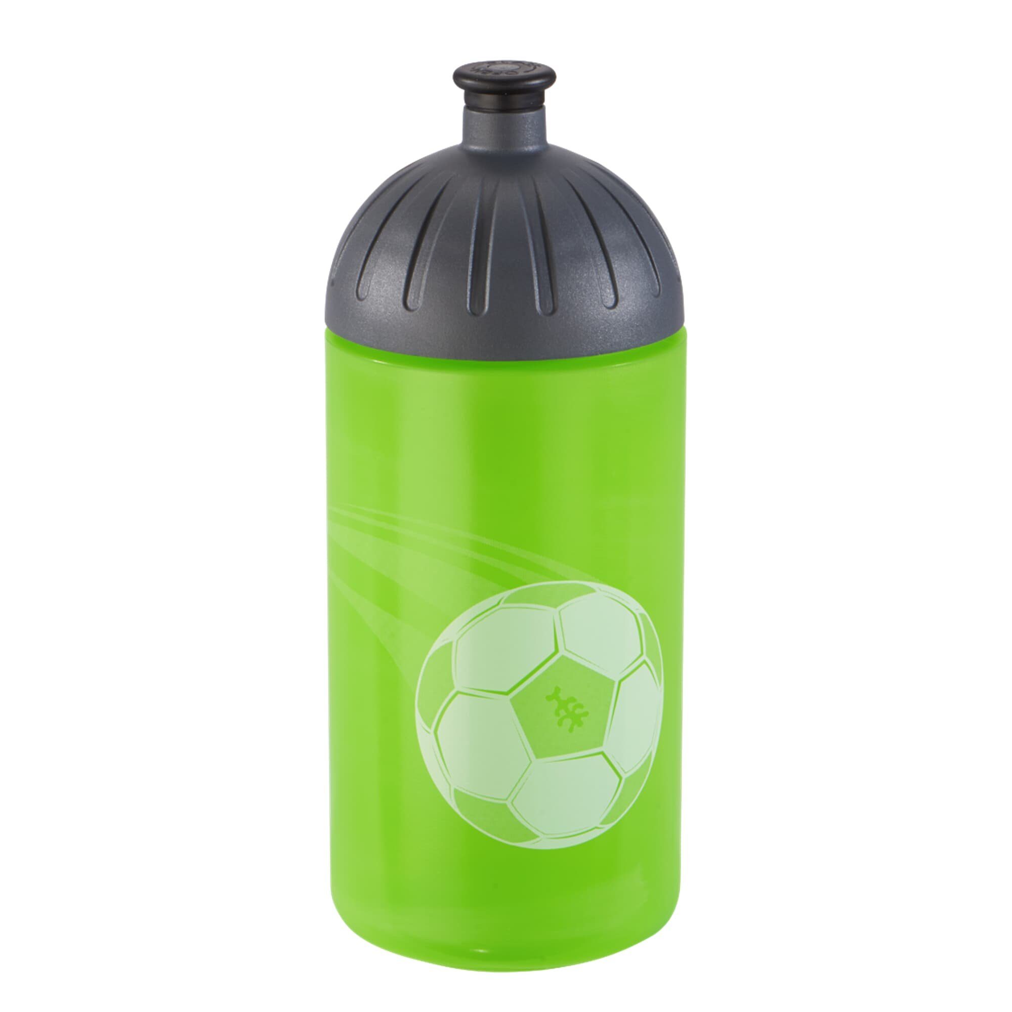 Step by Step Trinkflasche 0,5 l, für Kindergarten und Schule Soccer Star, Grün