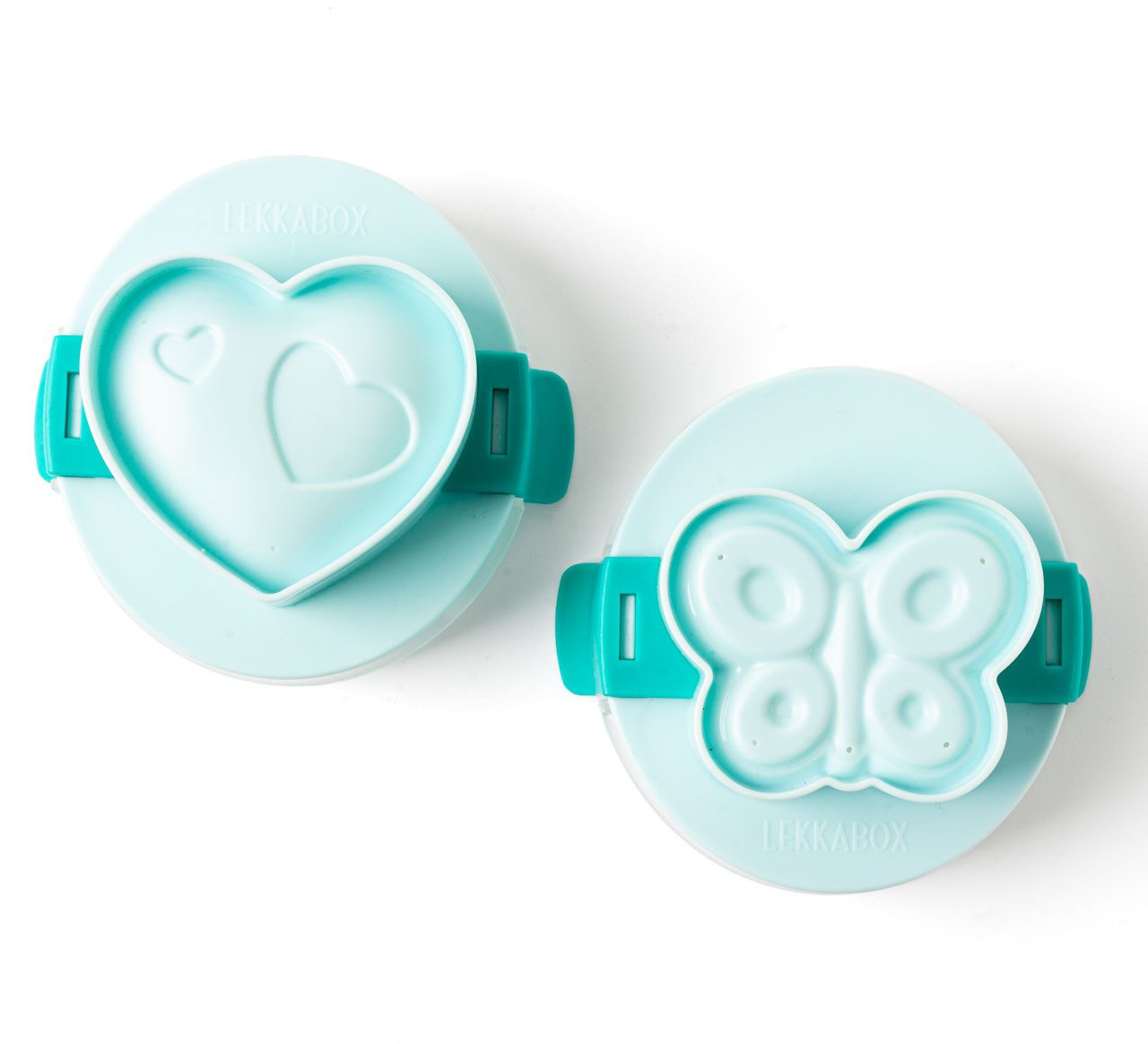 LEKKABOX Ausstechform Eierformer, 2er Set - Eiformer für gekochte Eier Ostern Kinder, Heißes Ei in die Form geben, abkühlen lassen – und fertig!