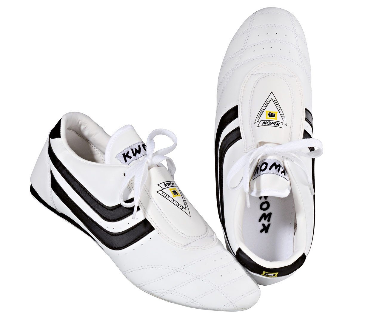 KWON Kampfsportschuhe Chosun Plus weiß Budoschuhe Taekwondo Slipper mit Schürung, Sportschuhe, Sneaker Leichte Karate