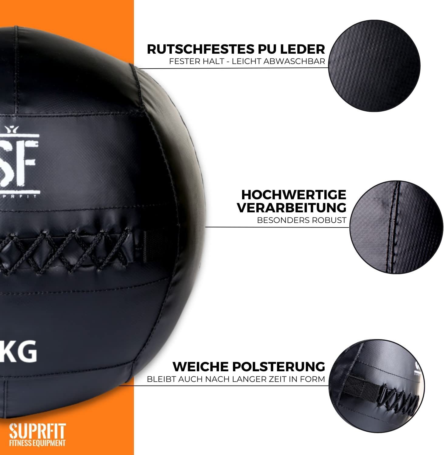SF SUPRFIT Medizinball Medizinball für Cross- & Functional Training
