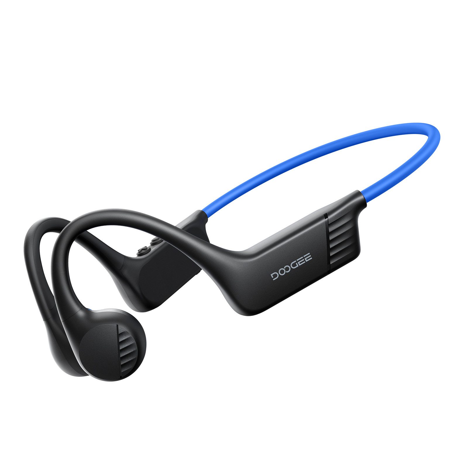 DOOGEE Knochenschallhörer Offener Kabelloser Bluetooth-Sporthörer, Mikrofon Bluetooth-Kopfhörer (Bluetooth, IP66 Schweißresistent,10 Stunden Akkulaufzeit, Dualgeräte-Verbindung)