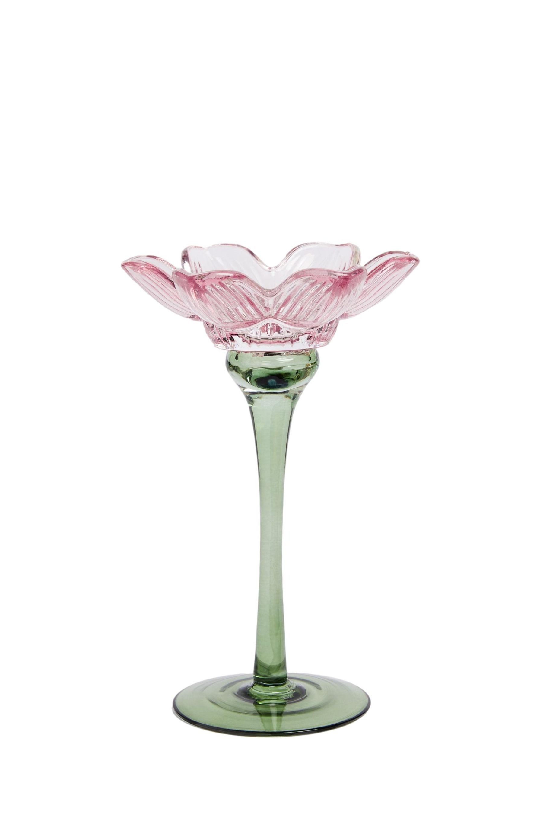 Next Teelichthalter Teelichthalter aus Glas, Blume günstig online kaufen