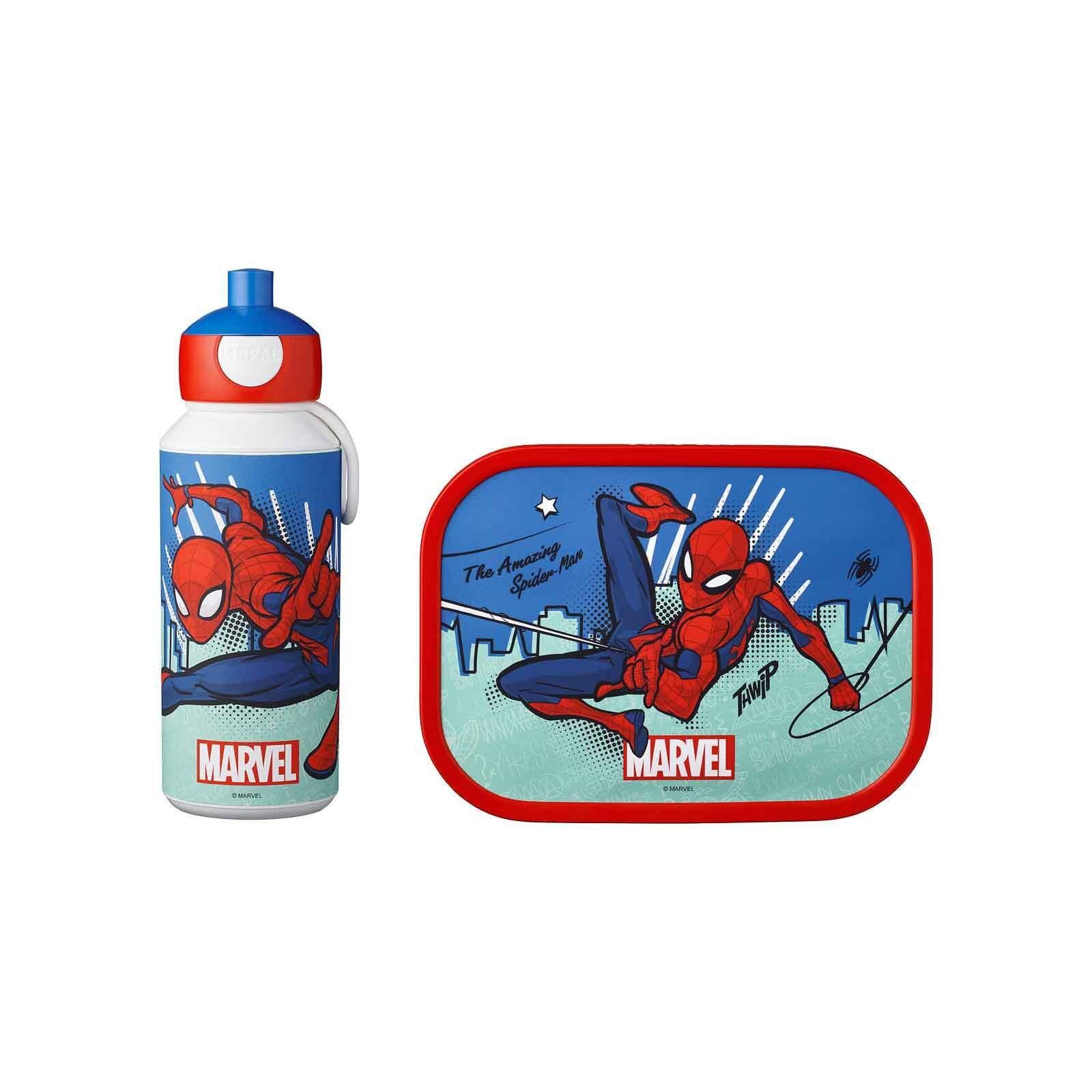 Mepal Lunchbox Campus Lunchset 400 ml + 700 ml 2er Set, Acrylnitril-Butadien-Styrol (ABS), (2-tlg), spülmaschinenfest, nicht gefrierfachgeeignet, nicht mikrowellenfest
