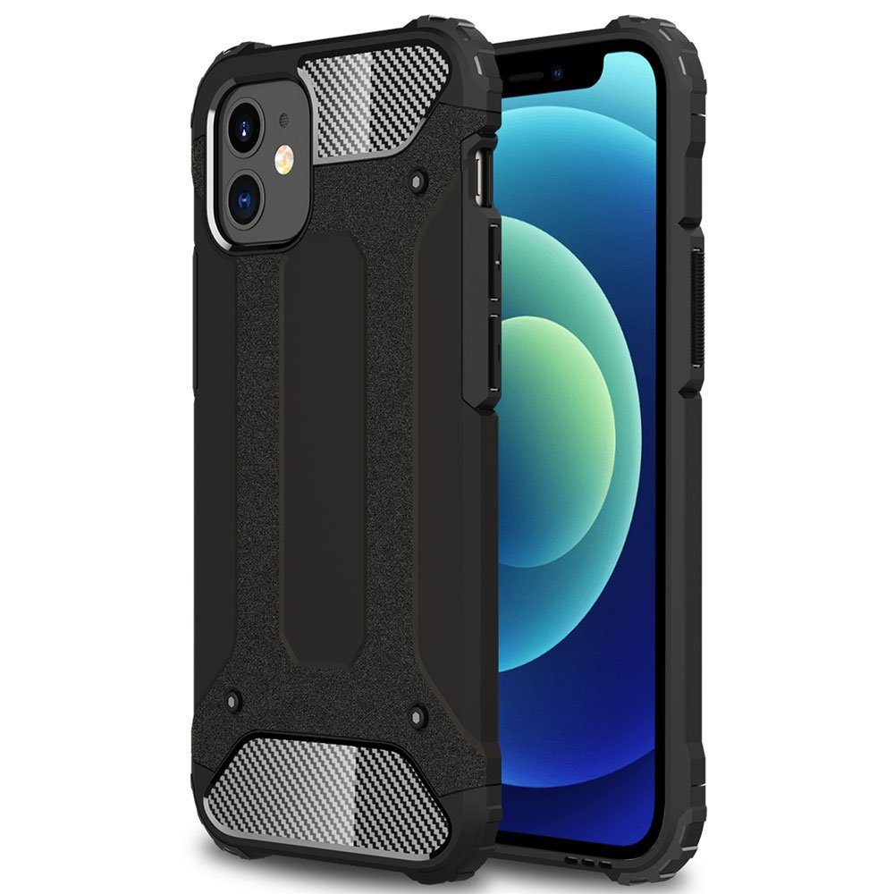 FITSU Handyhülle Outdoor Case für Apple iPhone Hülle Robuste Schutzhülle Cover Bumper, Hülle für iPhone 15, 14, 13, SE 2022, 12, SE 2020, 11 Pro, 11, 8, 7
