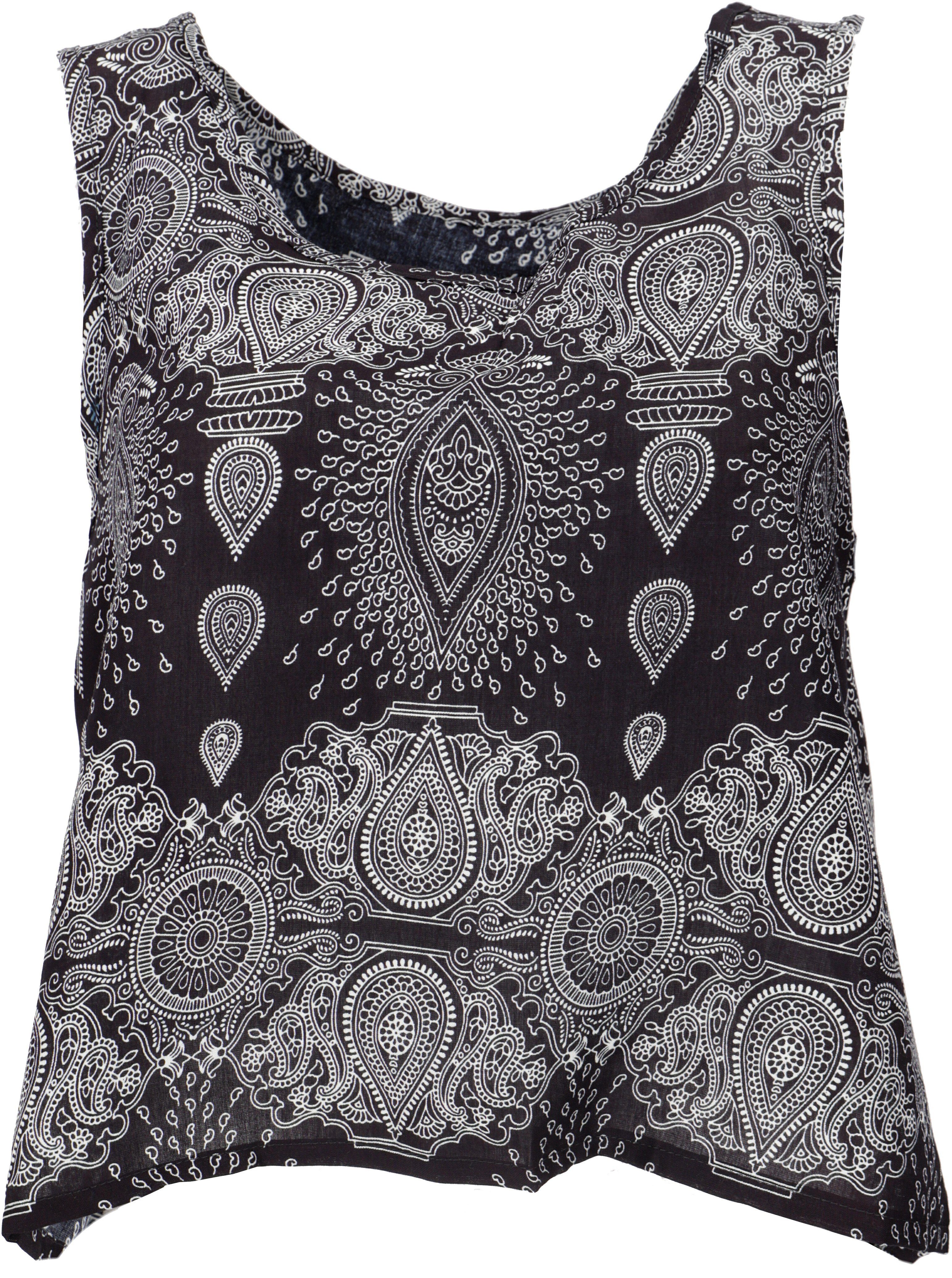 Guru-Shop T-Shirt Boho Sommertop mit offener günstig online kaufen