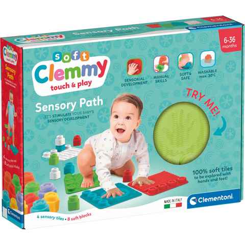 Clementoni® Spielbausteine Clemmy Soft, Sensorische Spielmatten