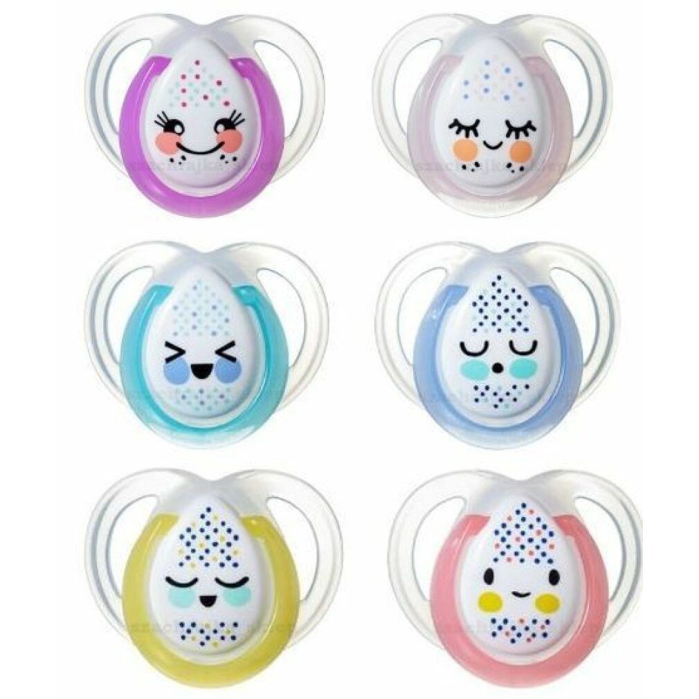 Tommee Tippee Schnuller 333612 SM. 0-6 NIGHT