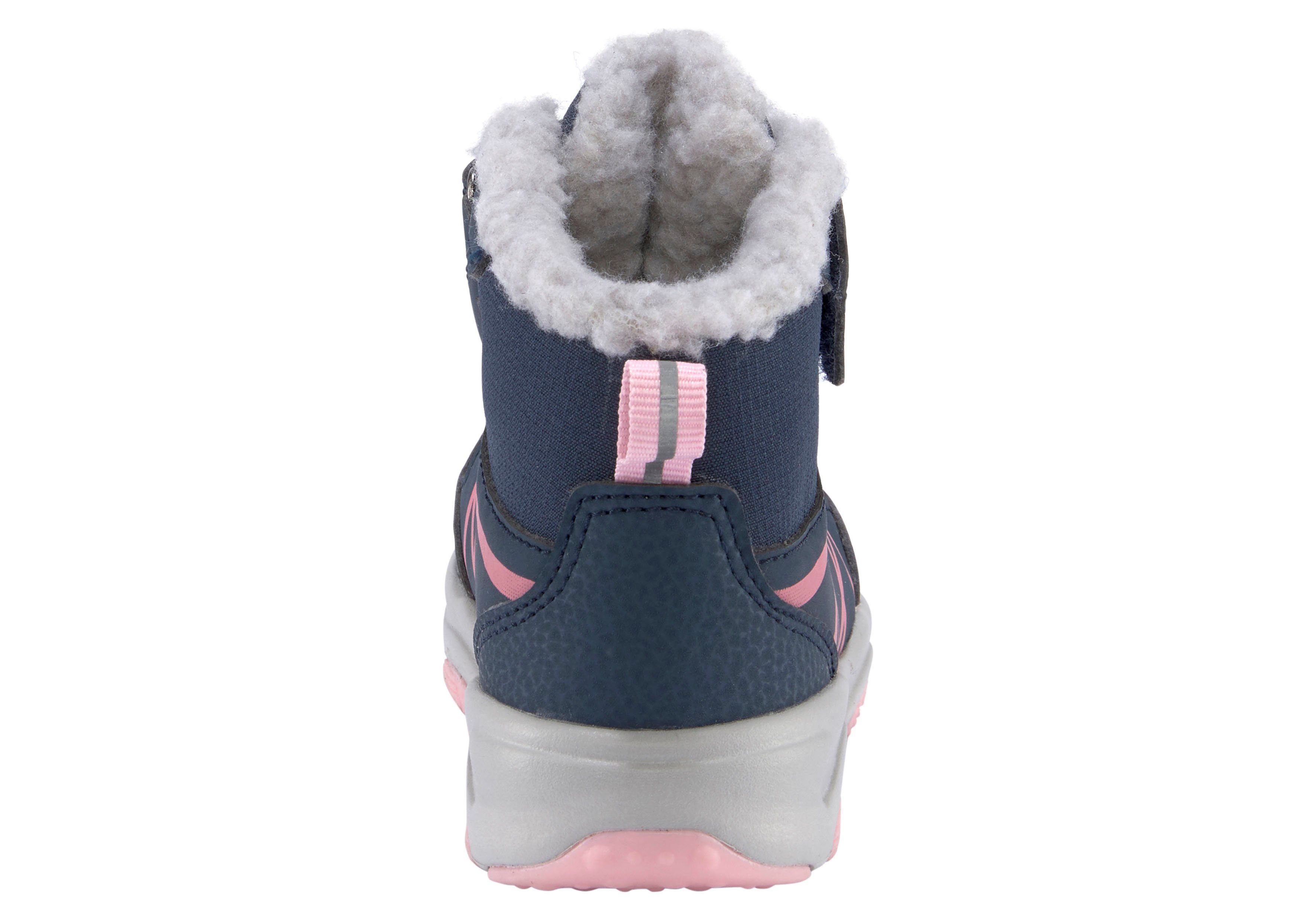 Scout MIKA Winterboots navy-rosa