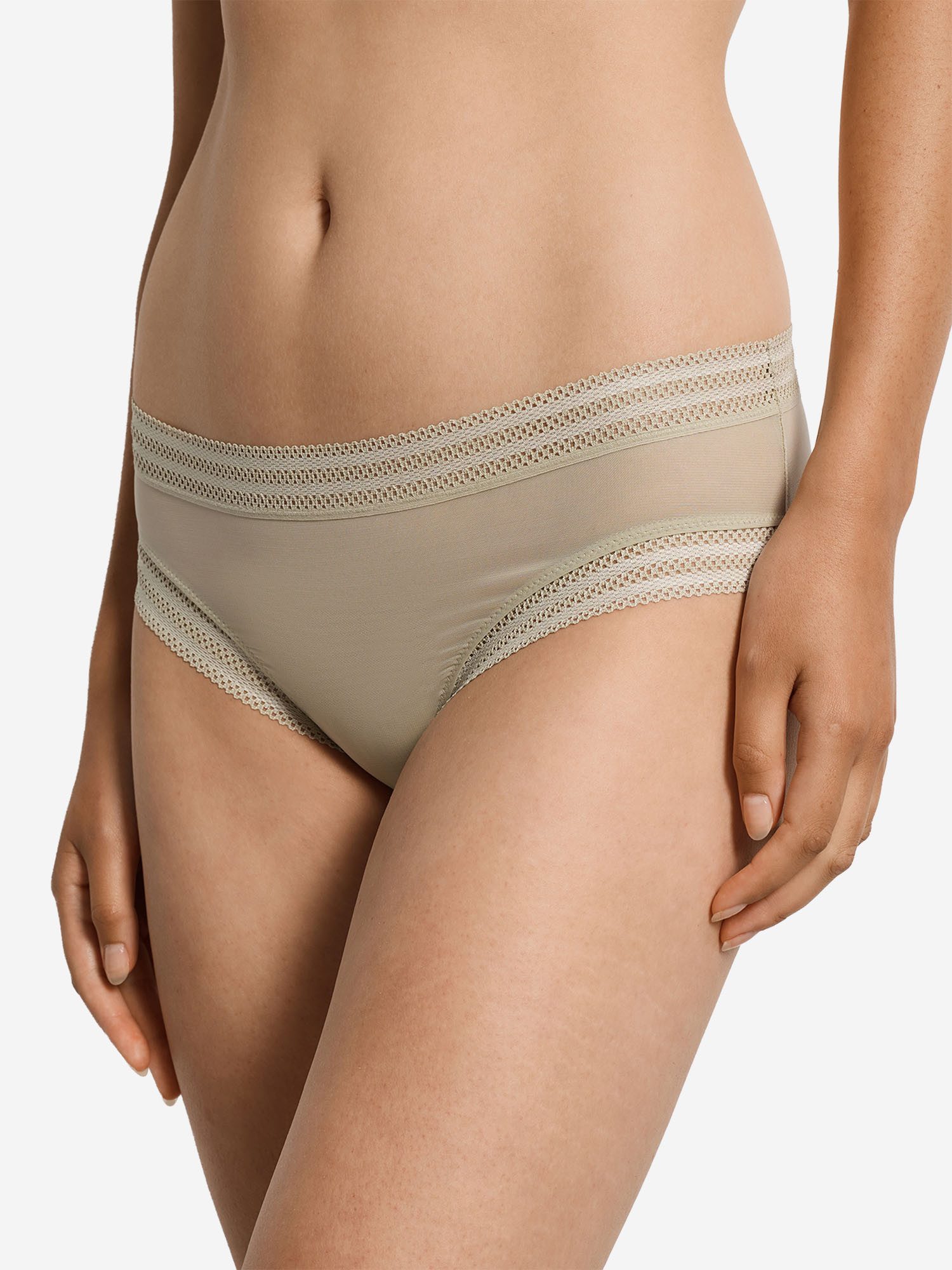 Hanro Midislip Orea Midi Slip, Midibrief, Halbhoher Slip