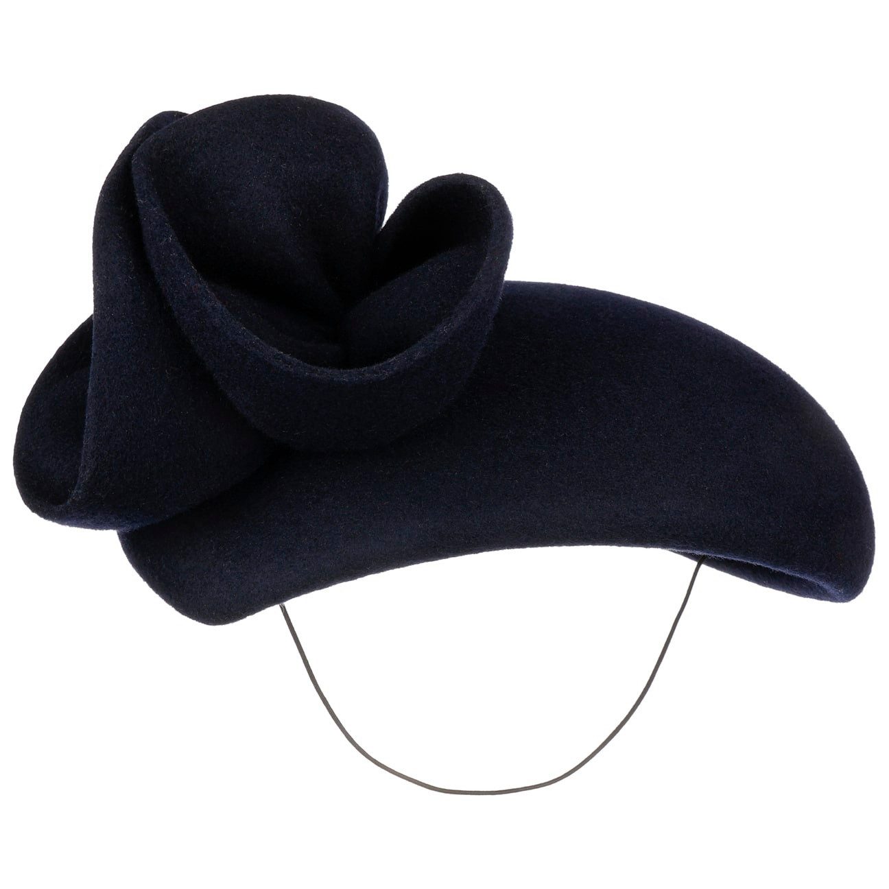 Lierys Filzhut (1-St) Kopfschmuck mit Kinnband