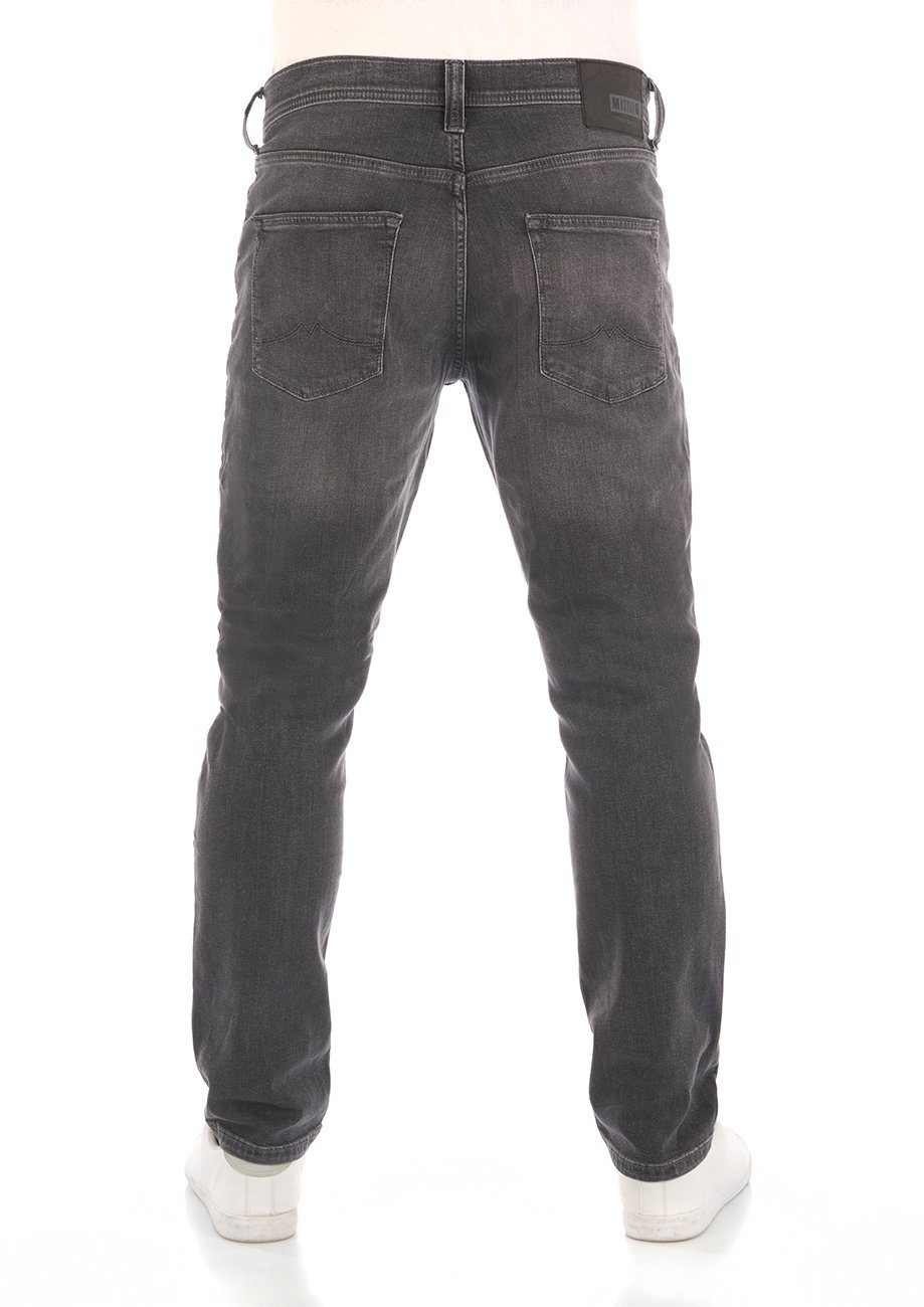 Fit Stretch Hose Jeanshose DENIM BLACK Slim Denim MUSTANG Herren Slim-fit-Jeans mit Vegas (4000-783)