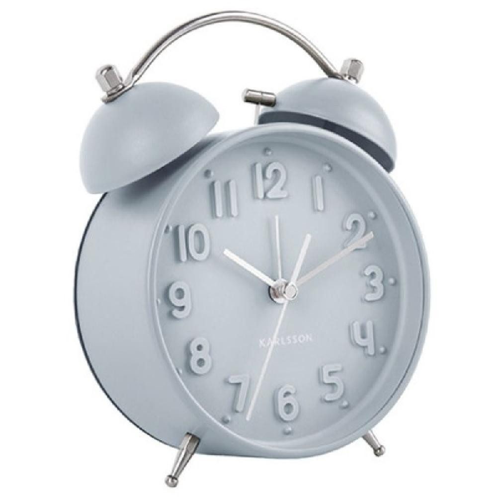 Karlsson Uhr Wecker Iconic Matt Ice Blue