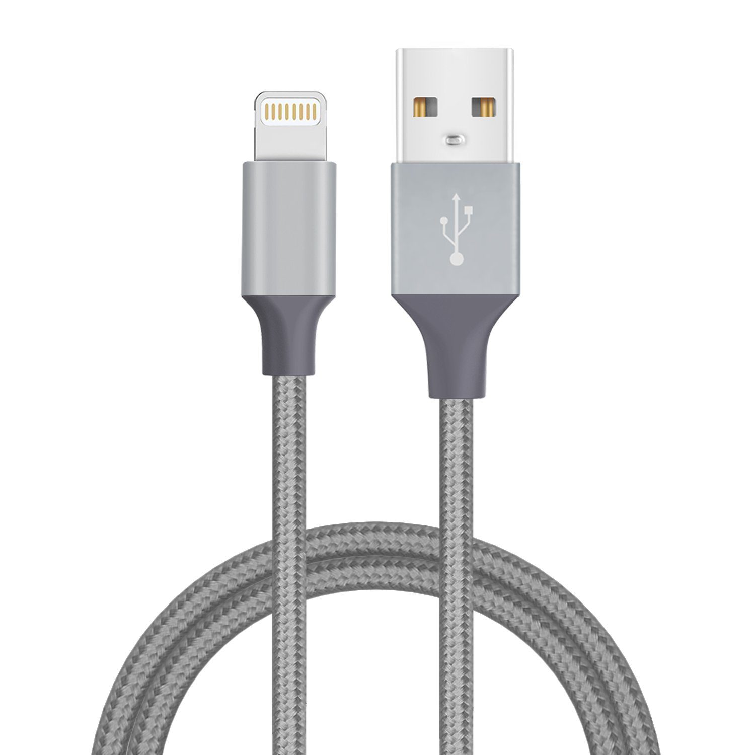 Elegear Smartphone-Kabel, USB A auf Lightning, (100 cm), iPhone Ladekabel  1m, MFi Zertifiziert, USB A auf Lightning Kabel, iPhone Kabel kompatibel  mit iPhone 13 12 SE 2020 11 Pro XS Max XR