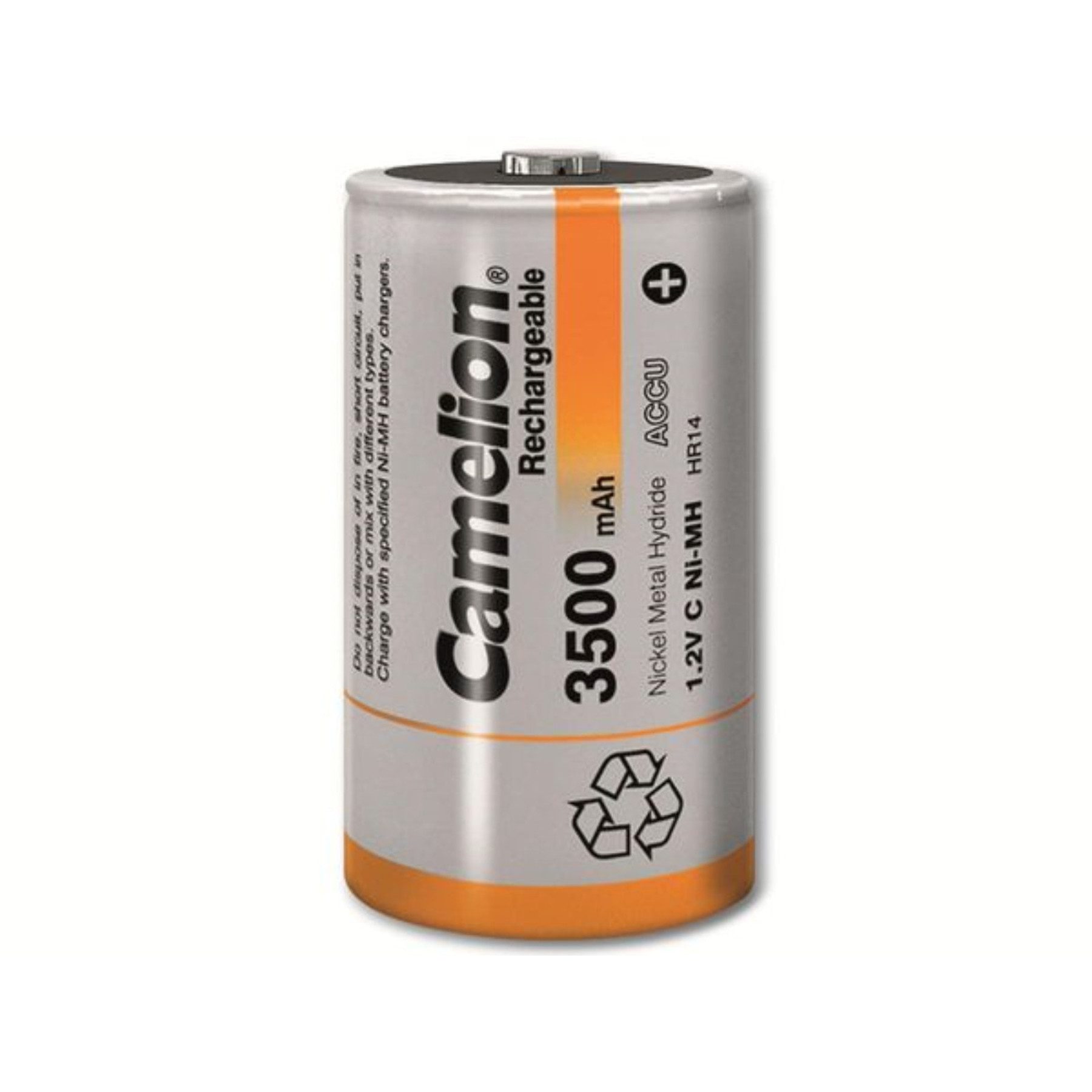 Camelion CAMELION NiMH-Baby-Akku 3500 mAh, 2 Stück Akku-Set