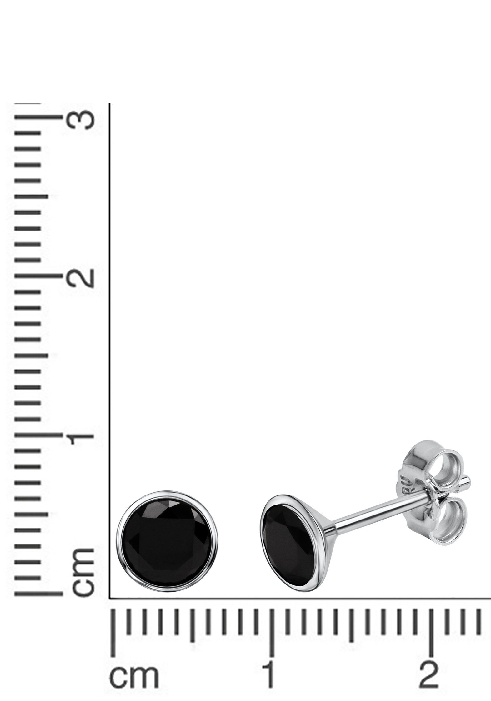 Firetti Paar Ohrstecker Schmuck Geschenk Silber 925 Ohrschmuck, mit Zirkonia (synth)