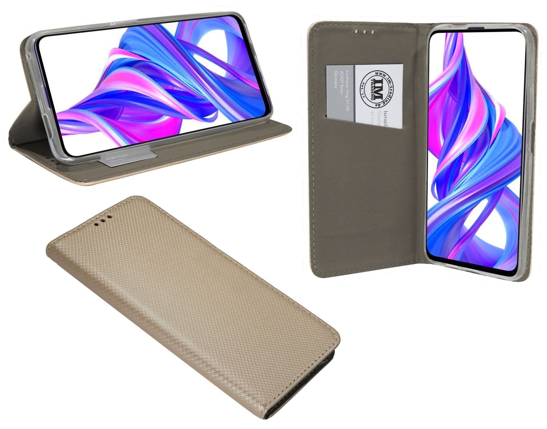 Handyhülle Buch Tasche "Smart"