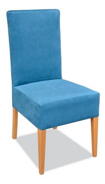 JVmoebel Stuhl, Modern Polsterstuhl Esstimmer Echtes Holz Bürostuhl Designer Stuhl