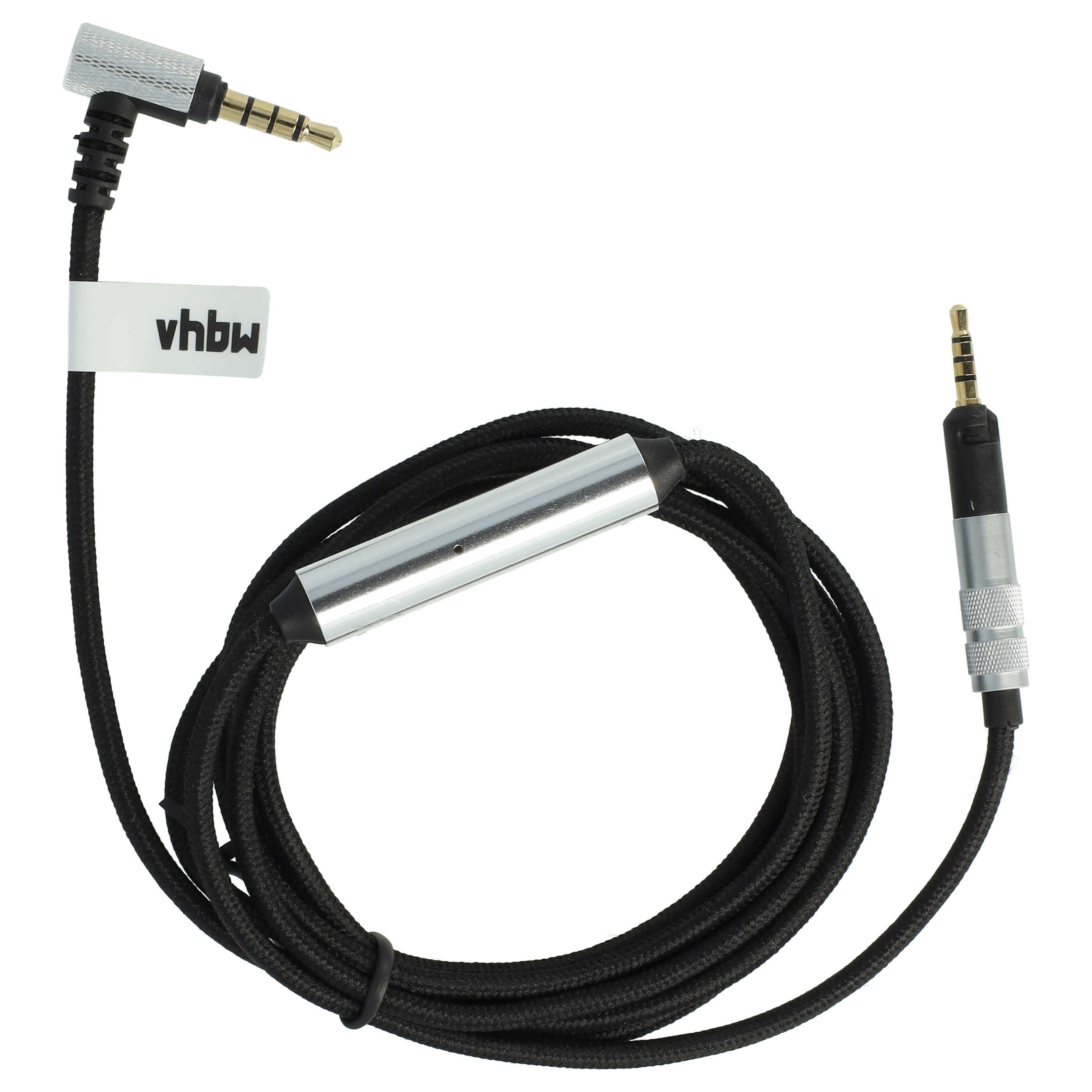 vhbw passend für Sennheiser HD598, HD599 Kopfhörer Audio-Kabel