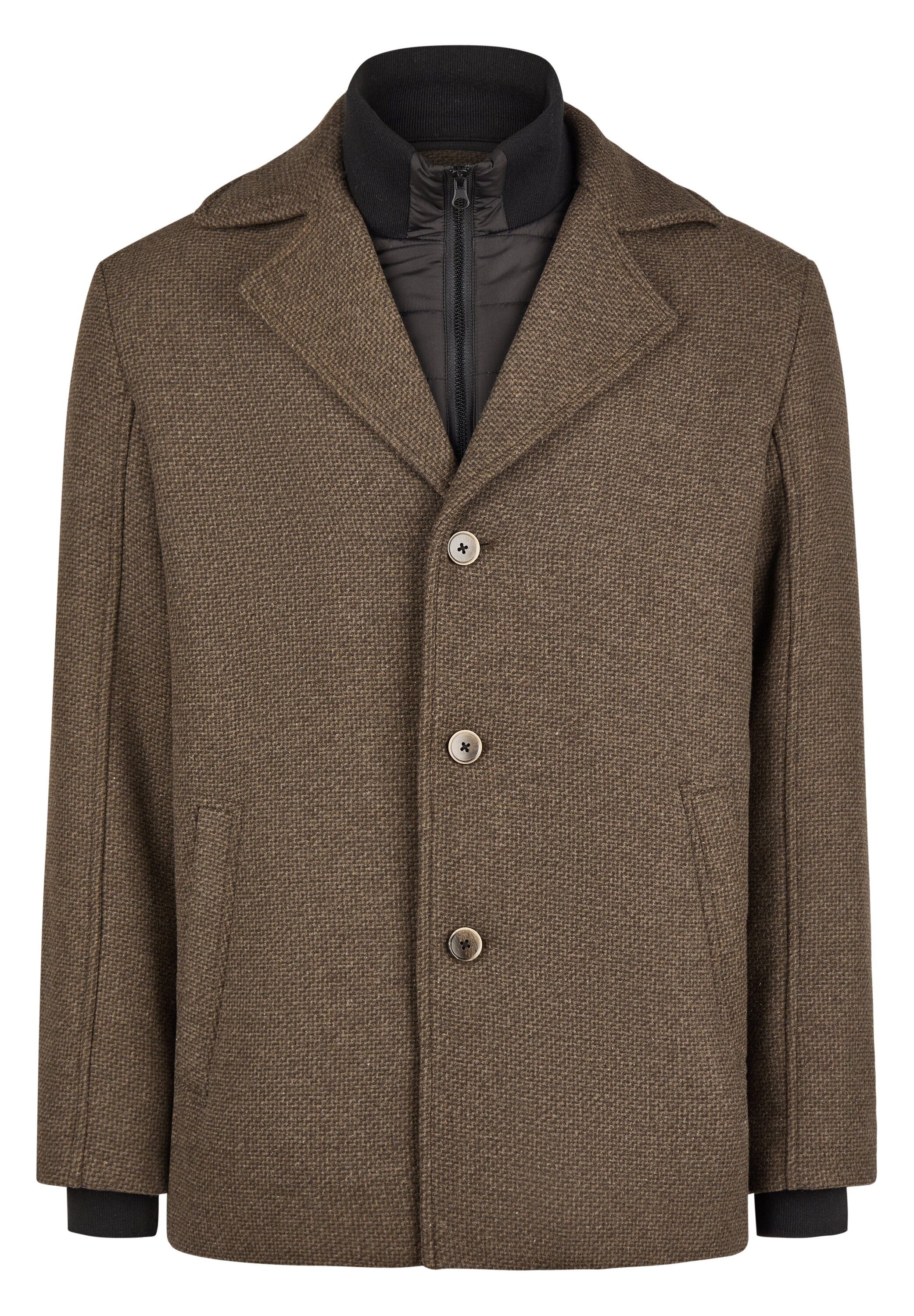 Calamar Funktionsjacke Cabanjacke in Wolloptik