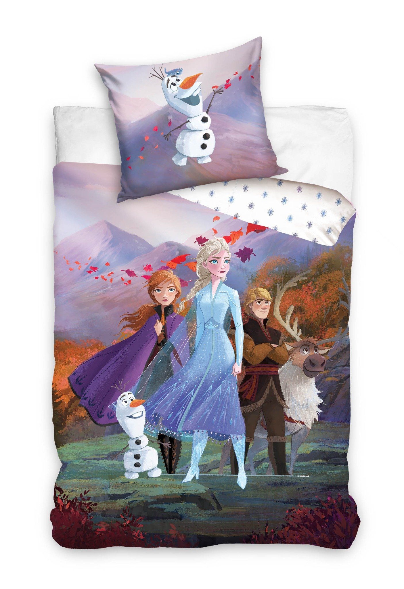 Disney Постельное белье Frozen Eiskönigin Kinderbettwäsche 135 x 200 cm